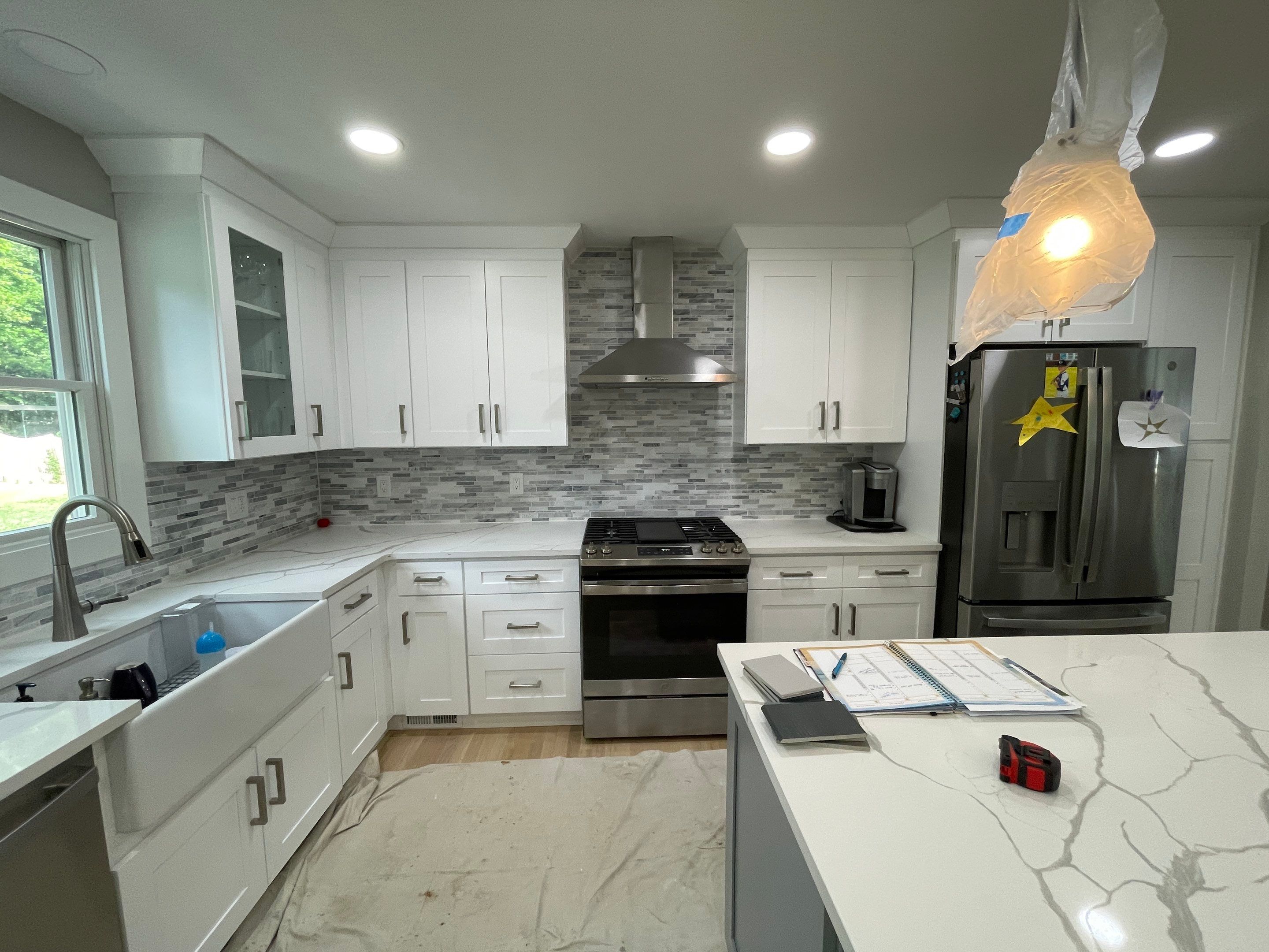 Bathroom Remodel using Tile by Home Concepts Construction
