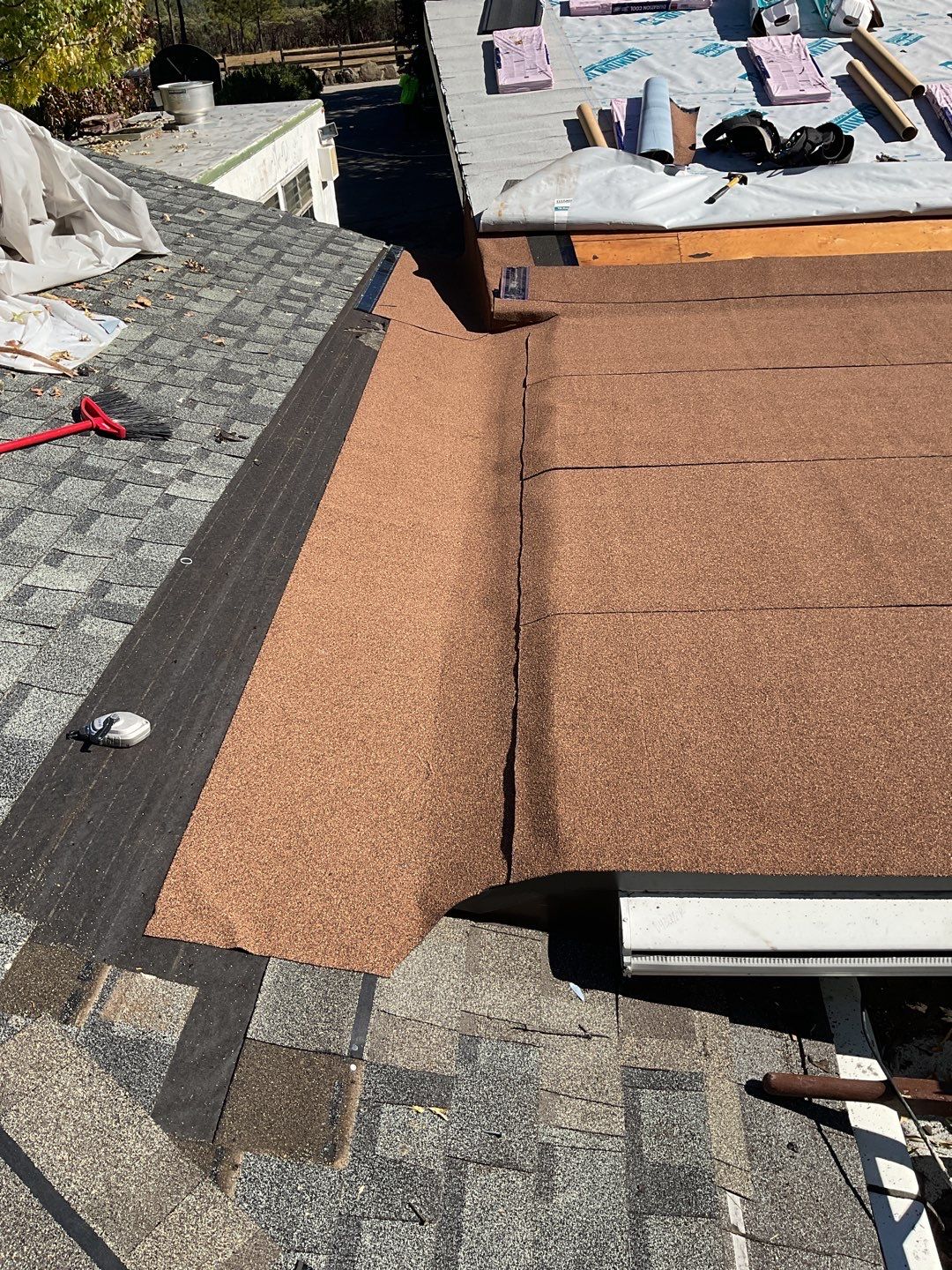 Residential Roofing Installation using Owens Corning Roofing Shingles by Byers Enterprises 