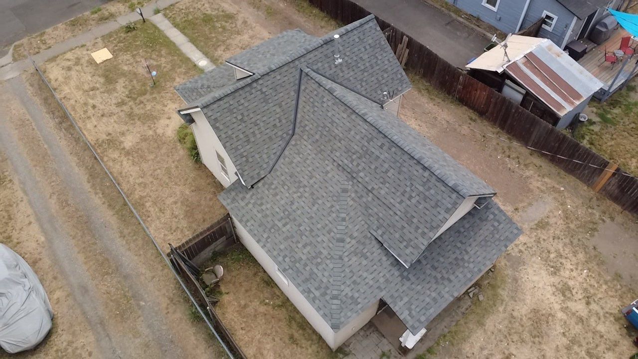 Residential Roofing Installation and Decking Repair in W Dalton Ave Spokane, WA 99205 The Denali System - Certainteed Landmark® Shingle - Granite Gray by Alpine Roofing