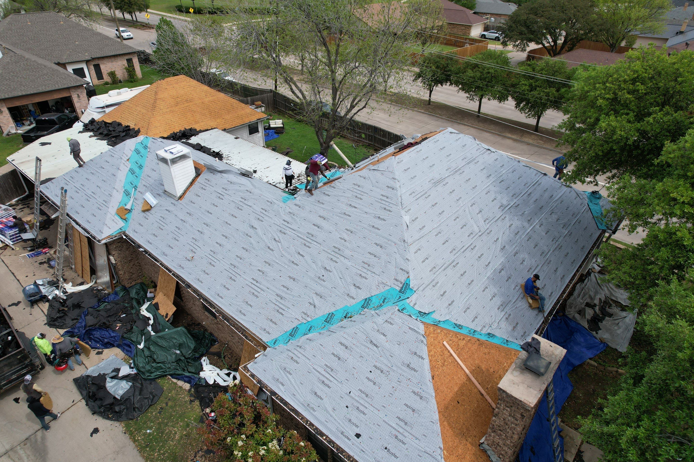 Project in Carrollton by Zeus Exteriors