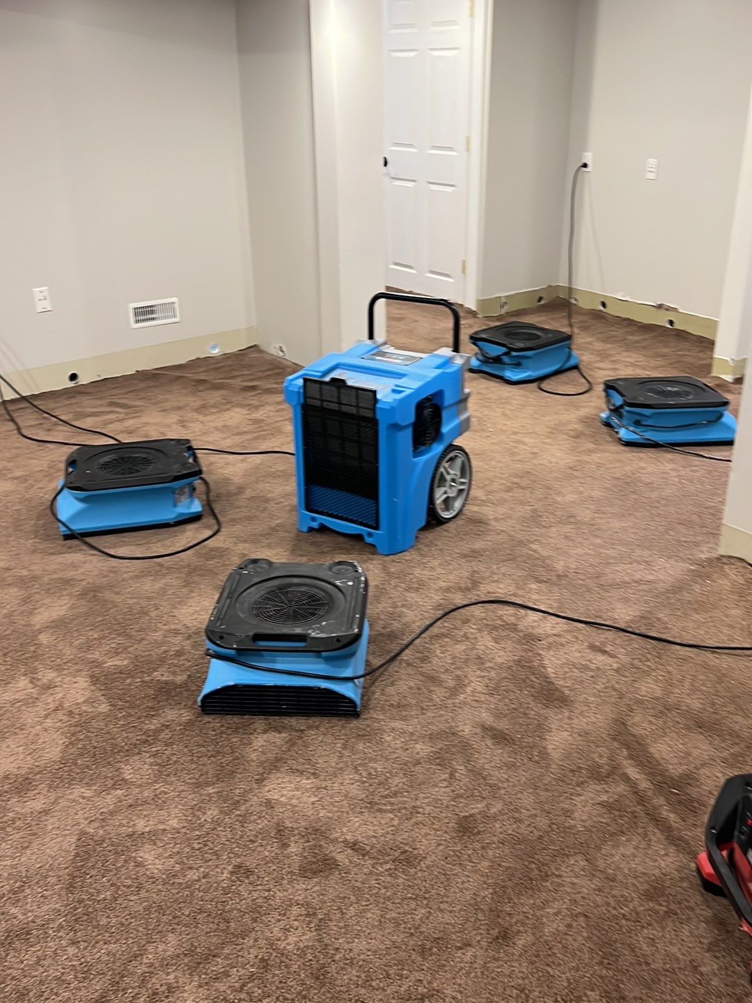 Project in Birmingham by EzDry Water Mitigation & Property Restoration