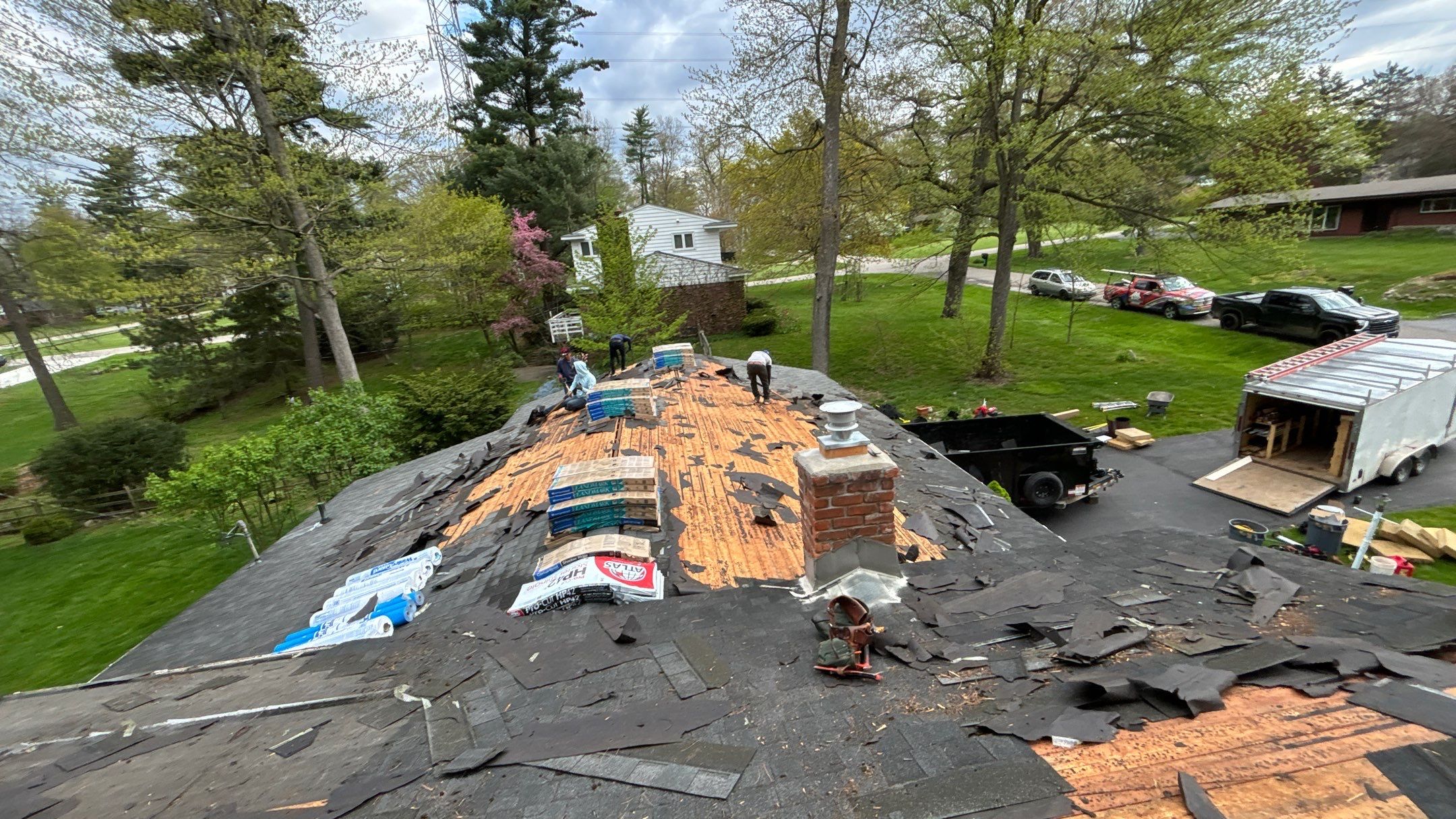 Roof Replacement using CertainTeed Landmark by 180 Contractors