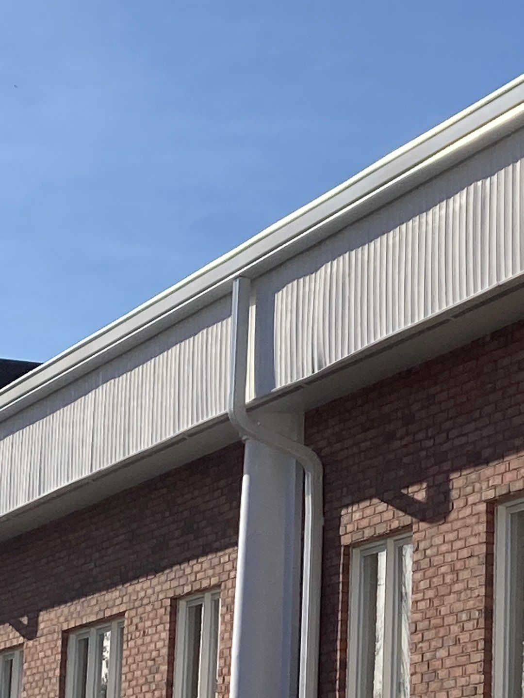 Gutter Installation using 8" K-style Aluminum Gutter in Hingham, MA by Gutter Pro Enterprises