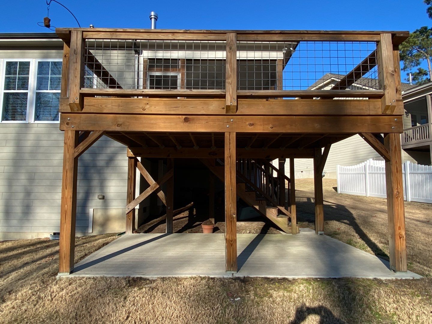 Screened Porch using Wood Sealant by DuraSeal