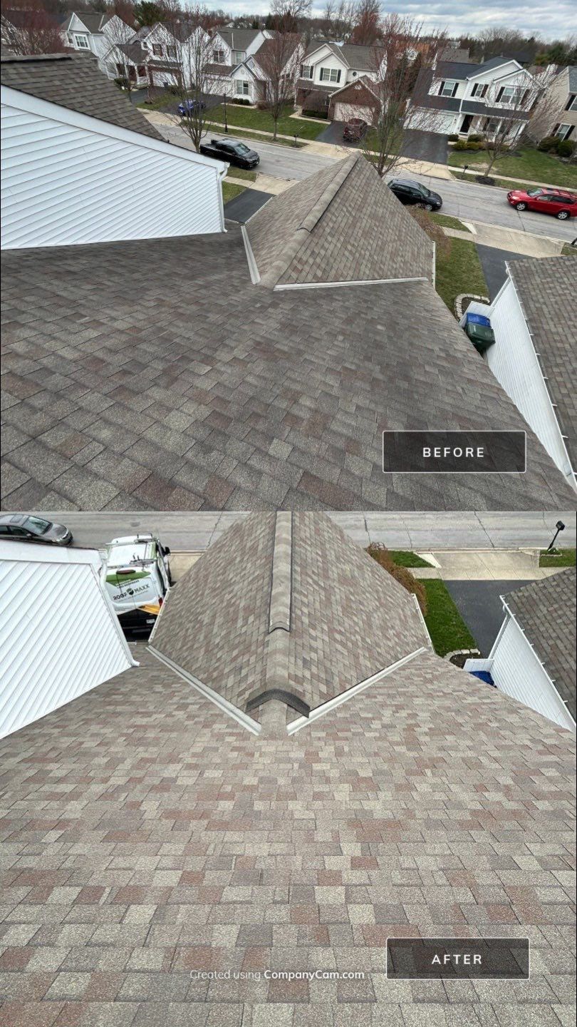 Roof Maxx Residential Before & After Pictures by Roof Maxx of Columbus, OH