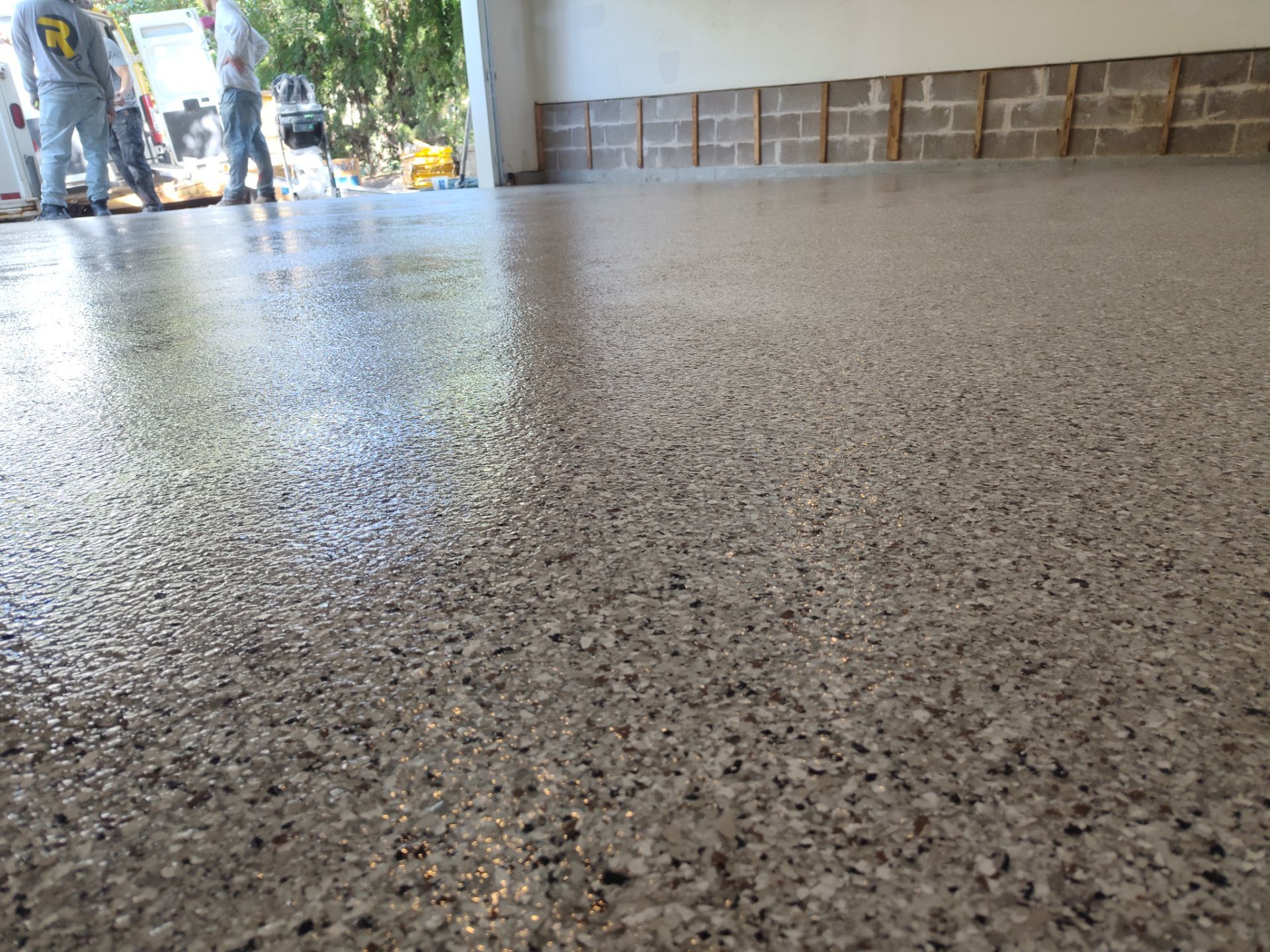 Alair Homeshow Remodel - Utility Room & Garage Coating by Revival Concrete Coatings
