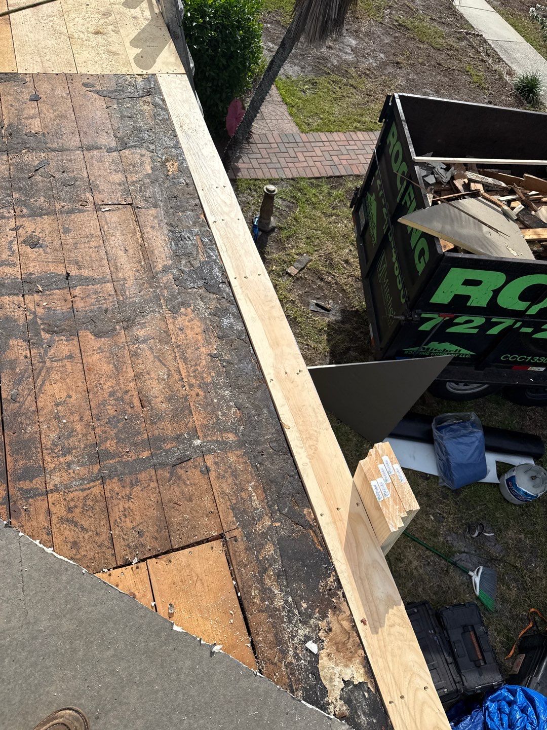 Project in St. Petersburg 33703 by Mitchell Roofing Company LLC
