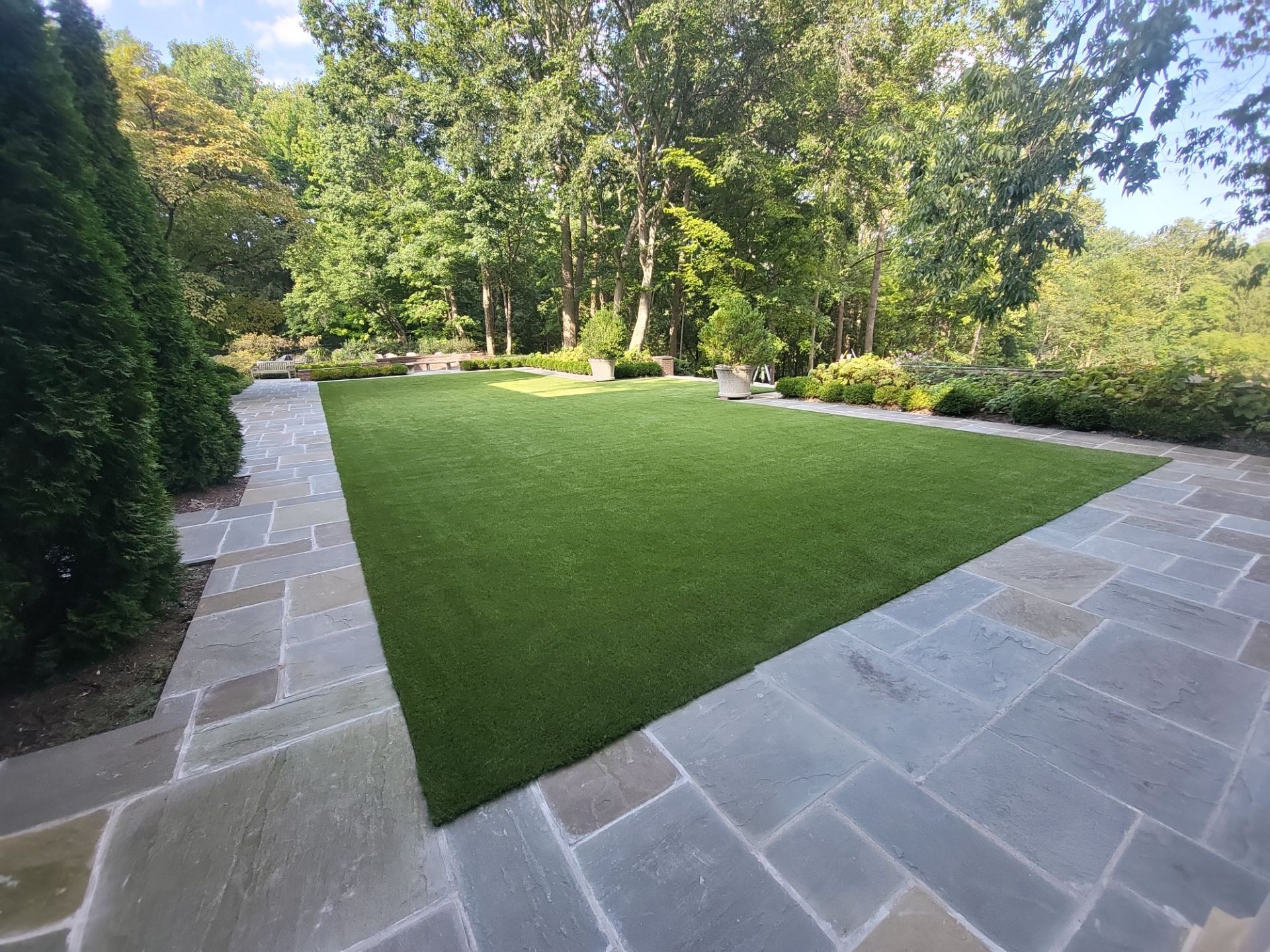 Premium Artificial Turf Lawn Installation by Southwest Greens Midwest