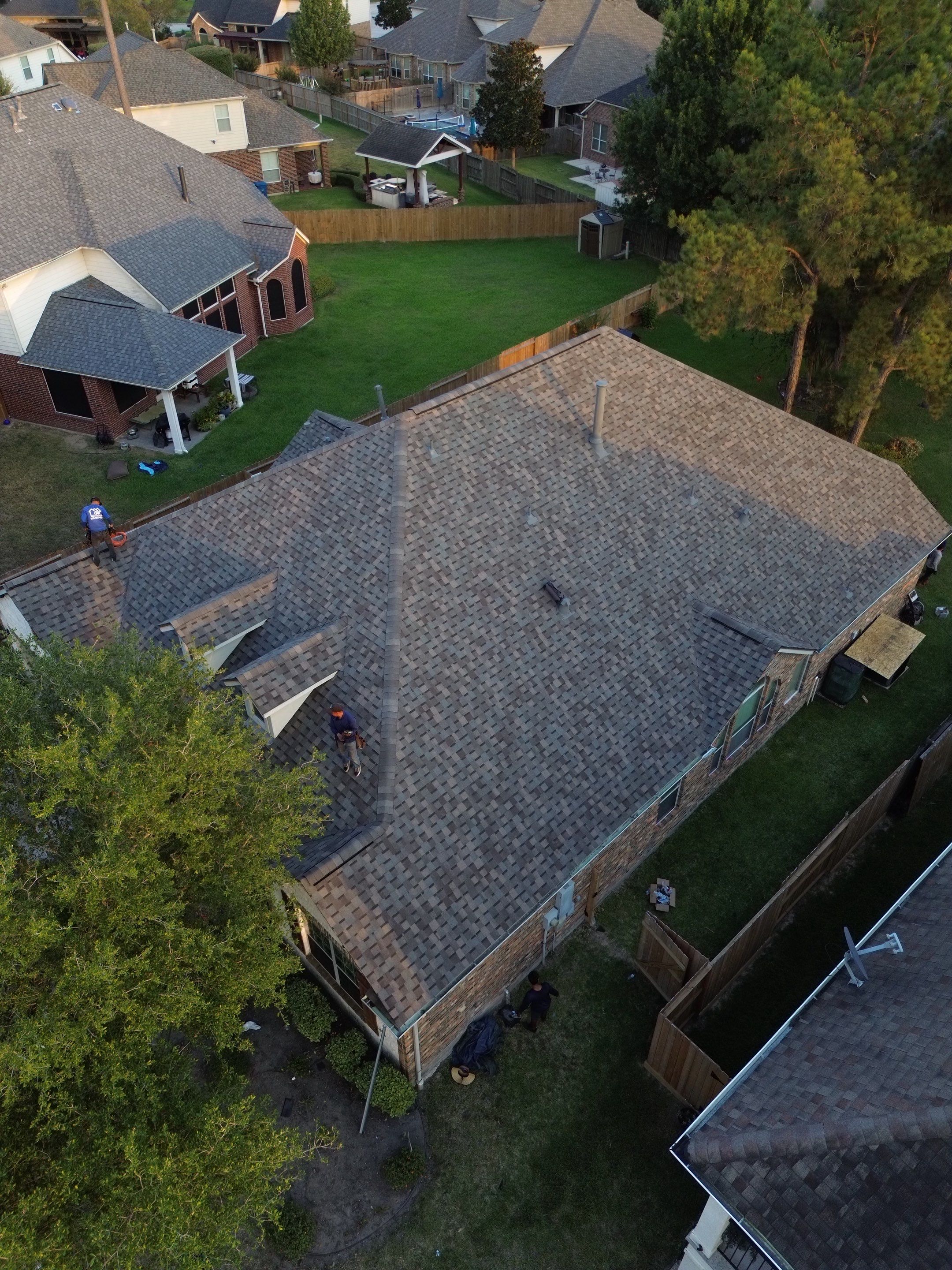 Roof Remplacement with Atlas shingles by CAP Roofing and Construction LLC