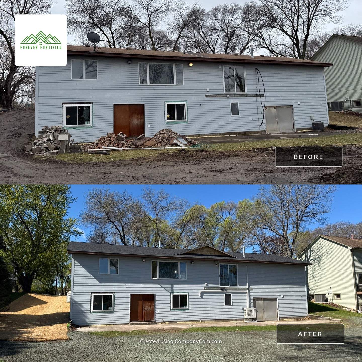 Total Upgrade: Class 4 Roof Replacement + Luxury PuroStone Showers by Forever Fortified