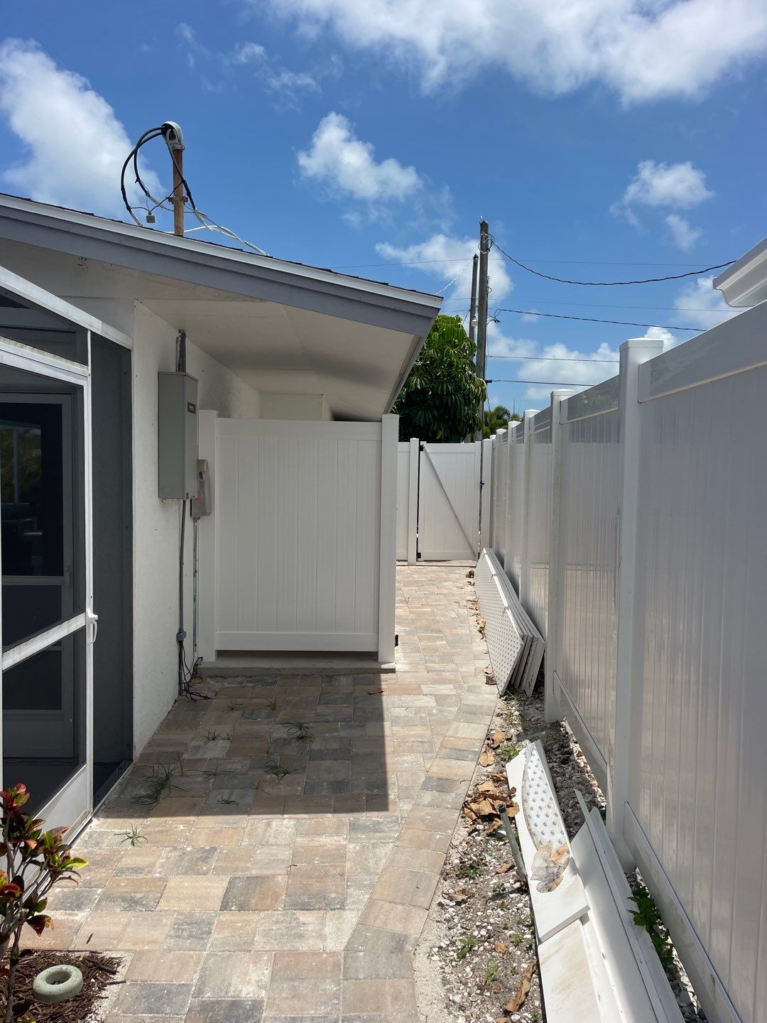 Bradenton, FL 6 ft. Tall White Vinyl Privacy Fence by Asap fence and gates, LLC
