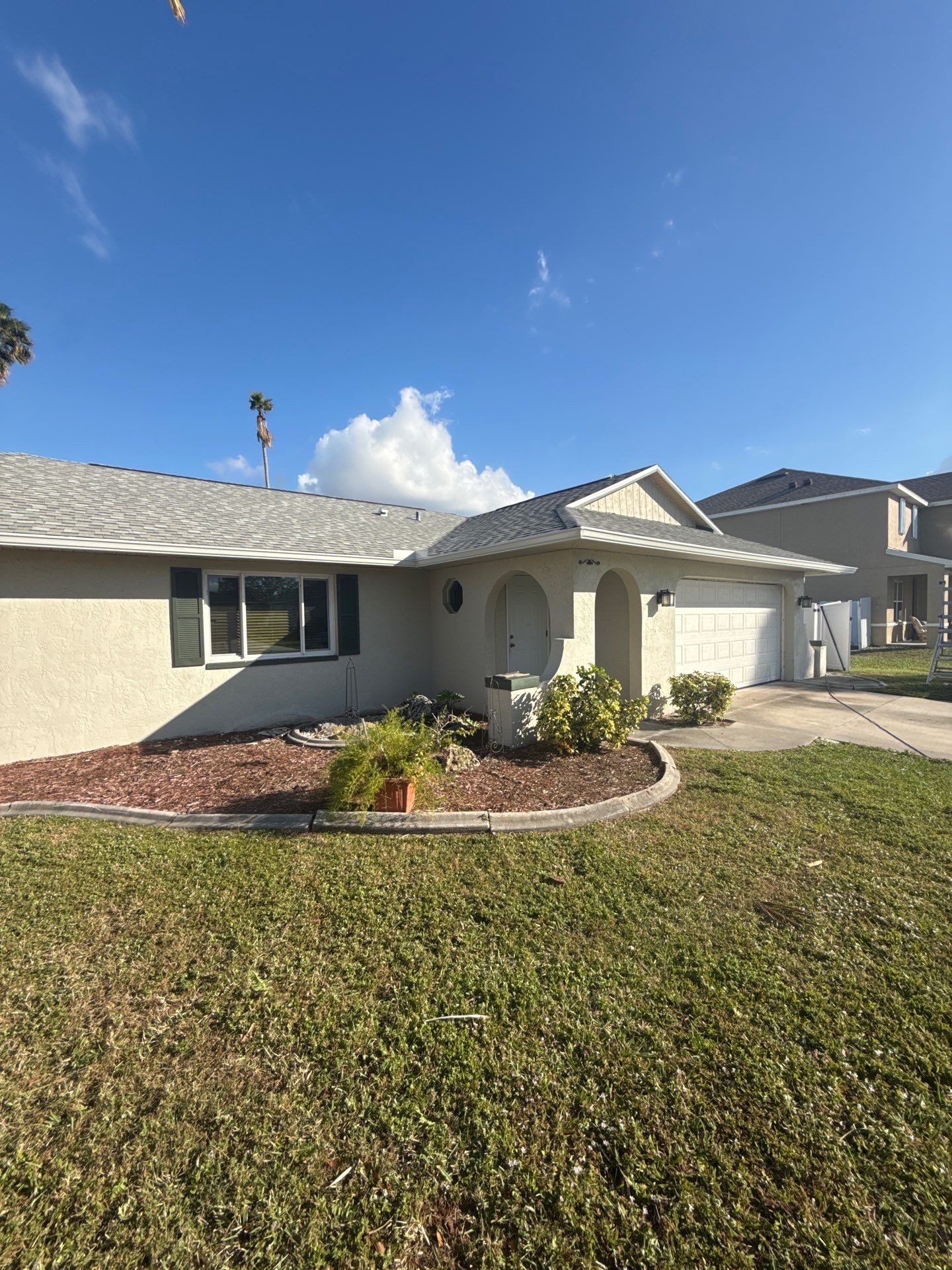 Splash Guard System Installation in Cape Coral FL by Gutter Professors