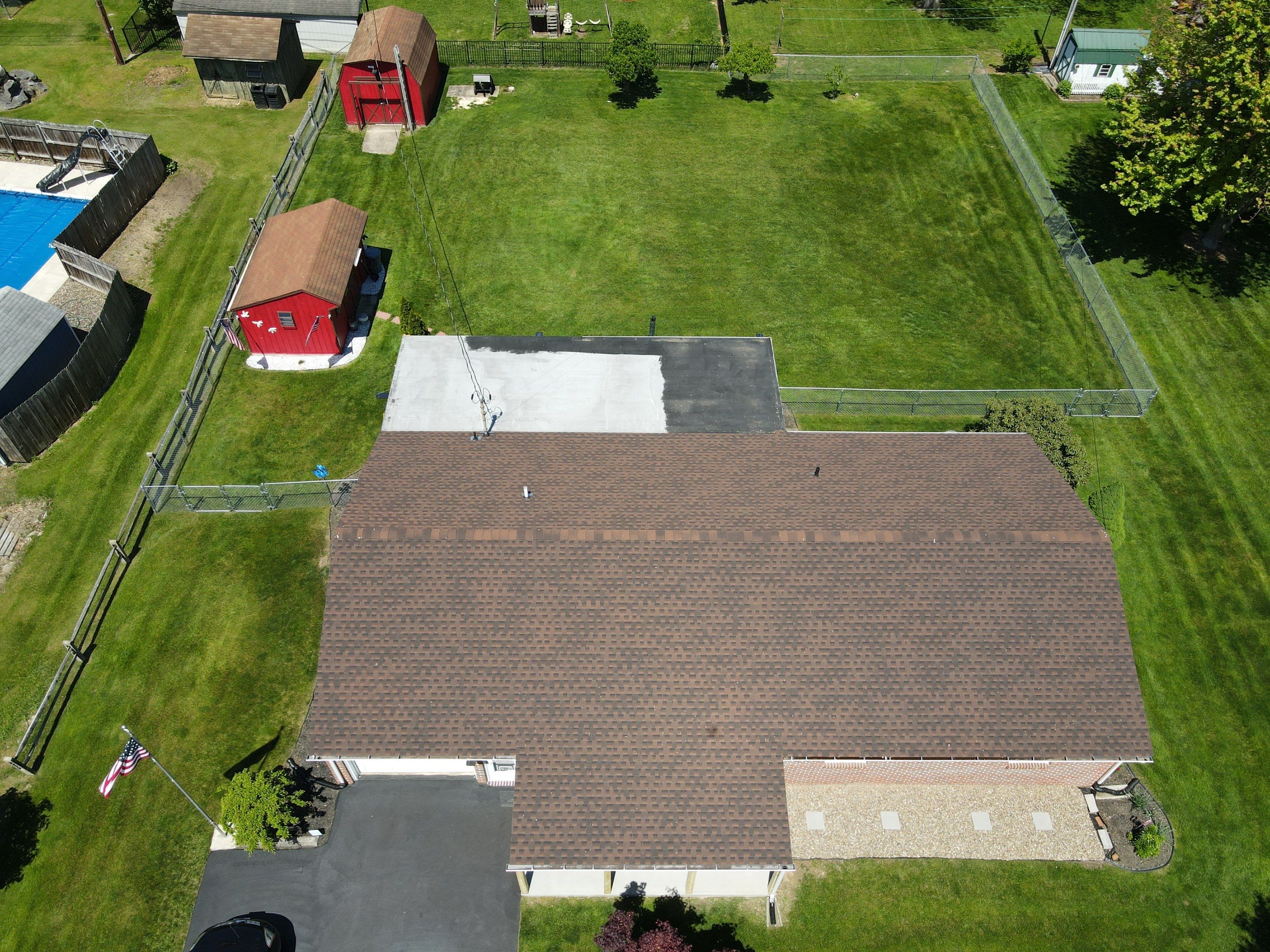 Gaf Hickory / Addition by Teflon Roofing