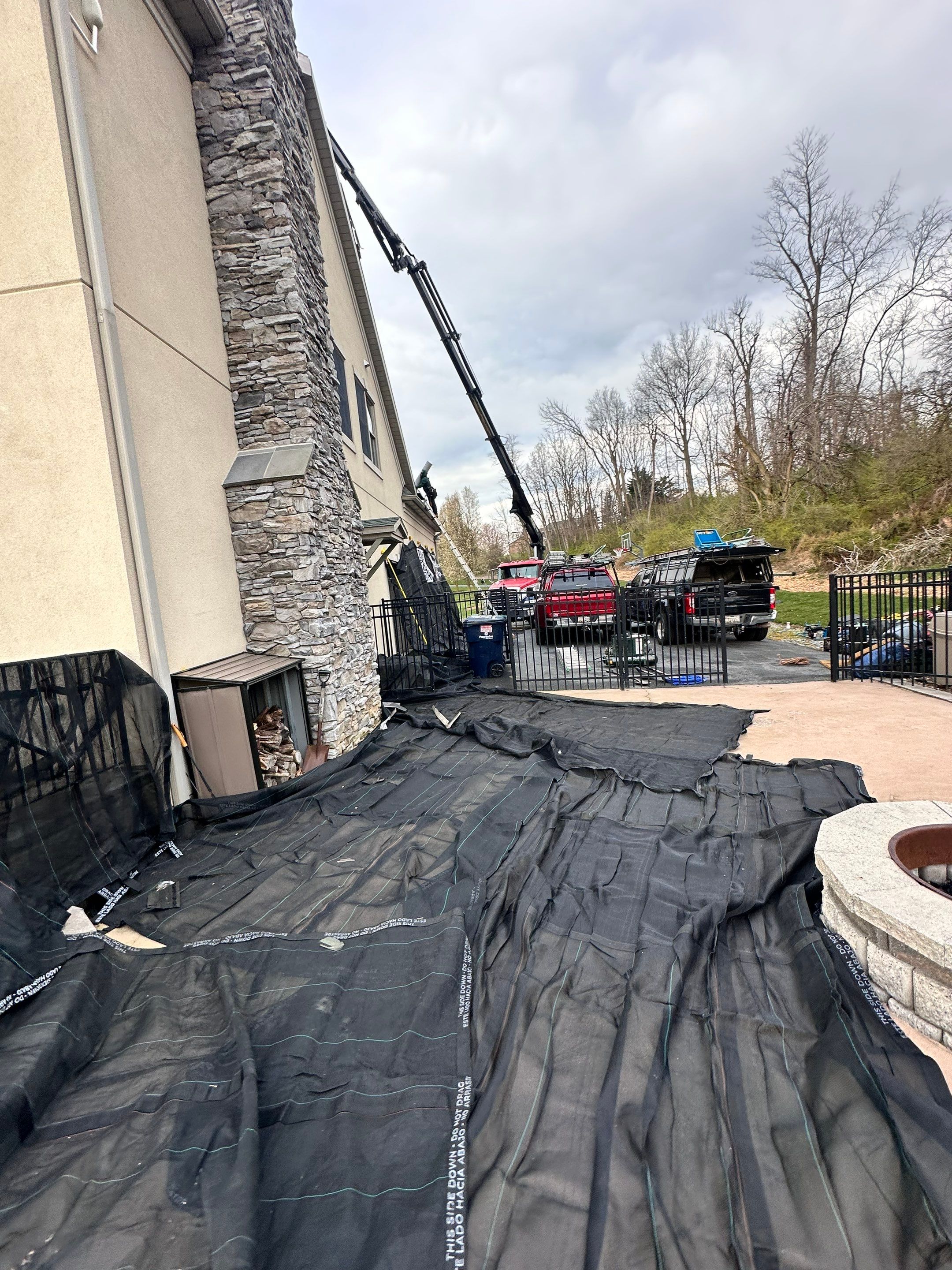 Residential Roofing Installation using Gaf Hdz Architectural Shingle by Teflon Roofing
