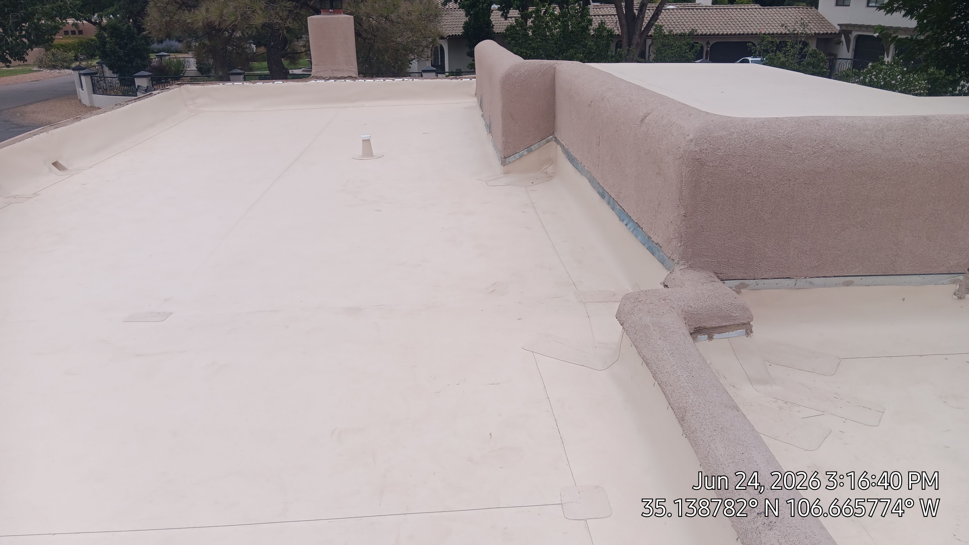 TPO Membrane Roof Replacement for Los Ranchos De Albuquerque Residence by Doyle Roof Masters Inc