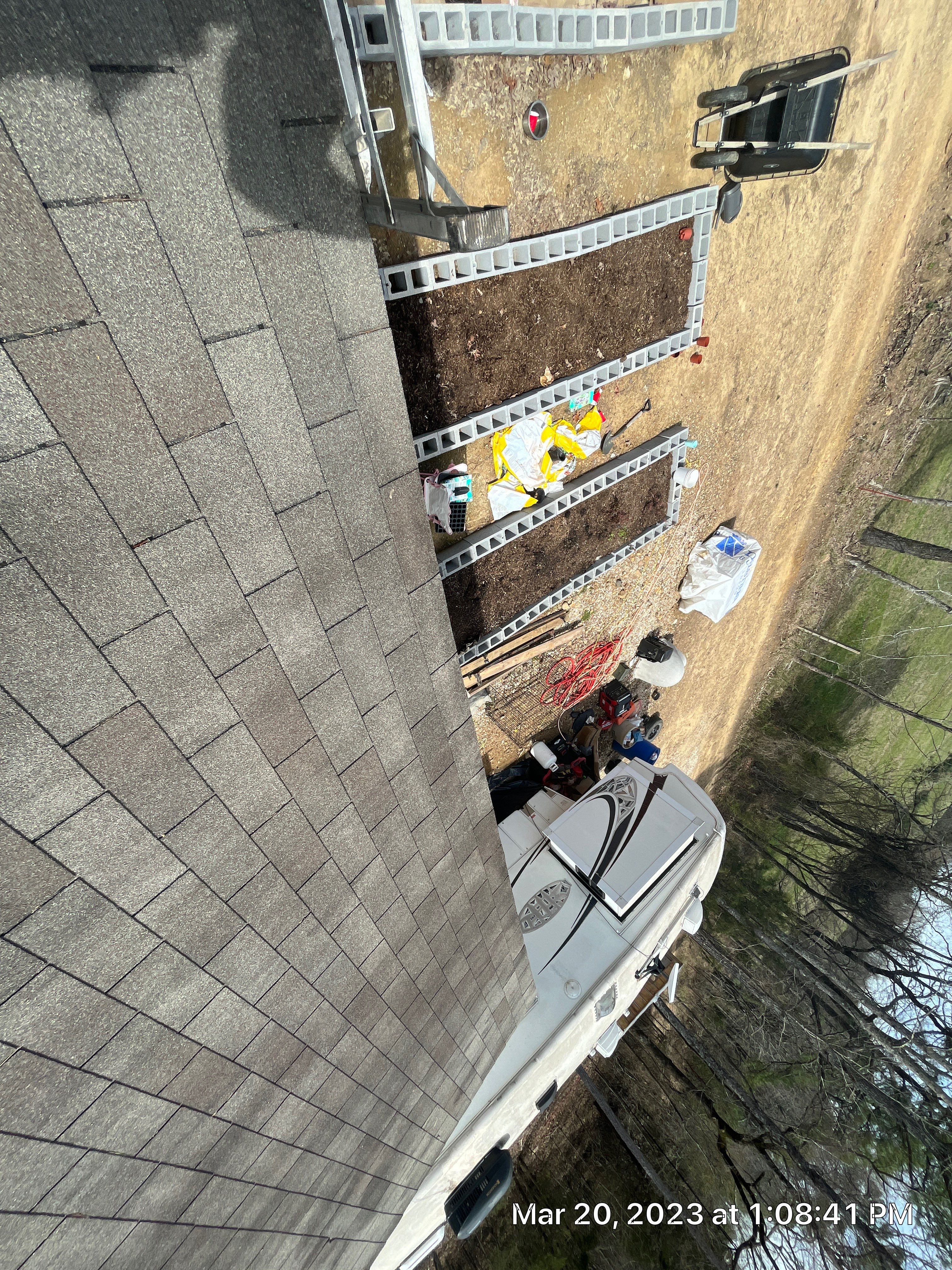 Residential Roofing Installation using 26 Gauge Colored Panels by Hostetler Roofing