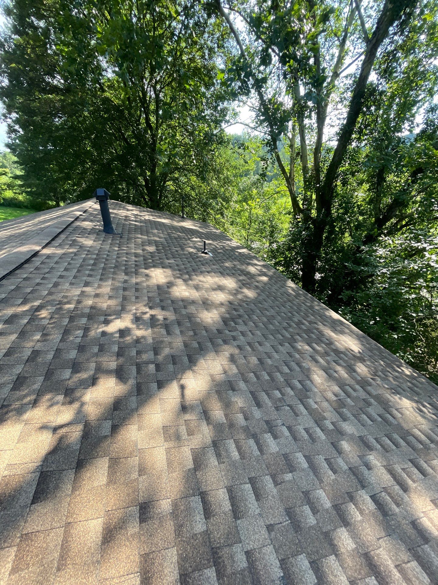 Residential Roofing Installation using GAF Timberline HDZ Shakewood by Rainstoppers Roofing