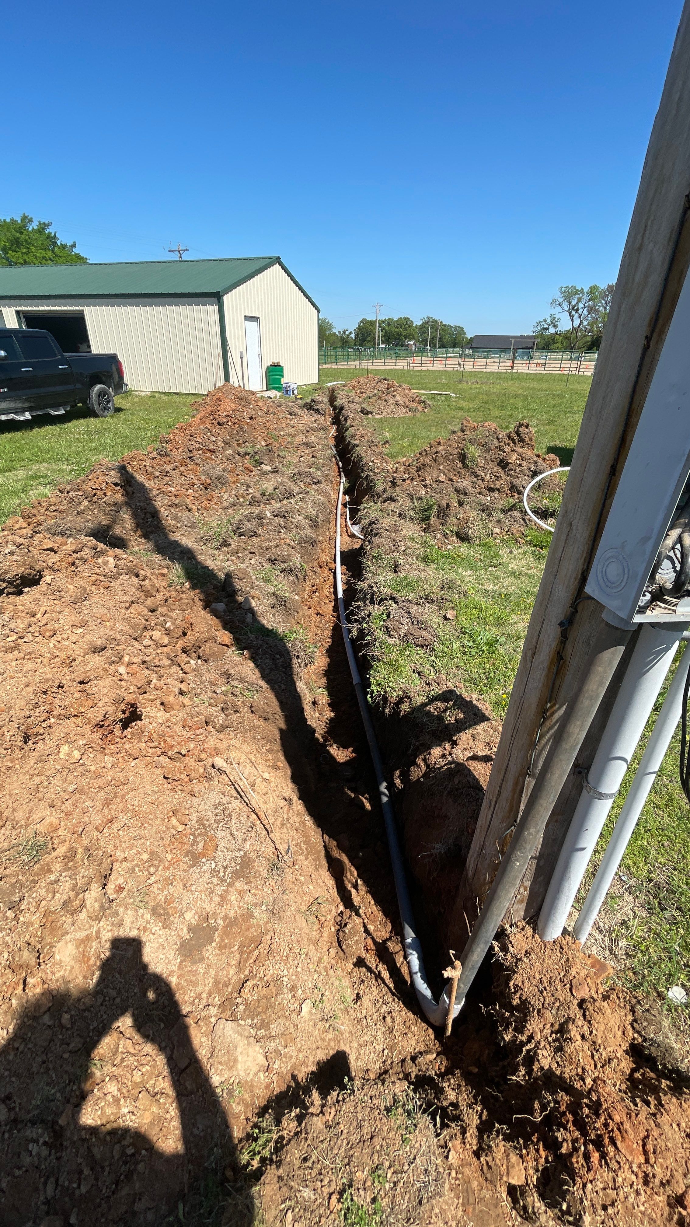 NEW SERVICE TO GARAGE by Argent Electric LLC
