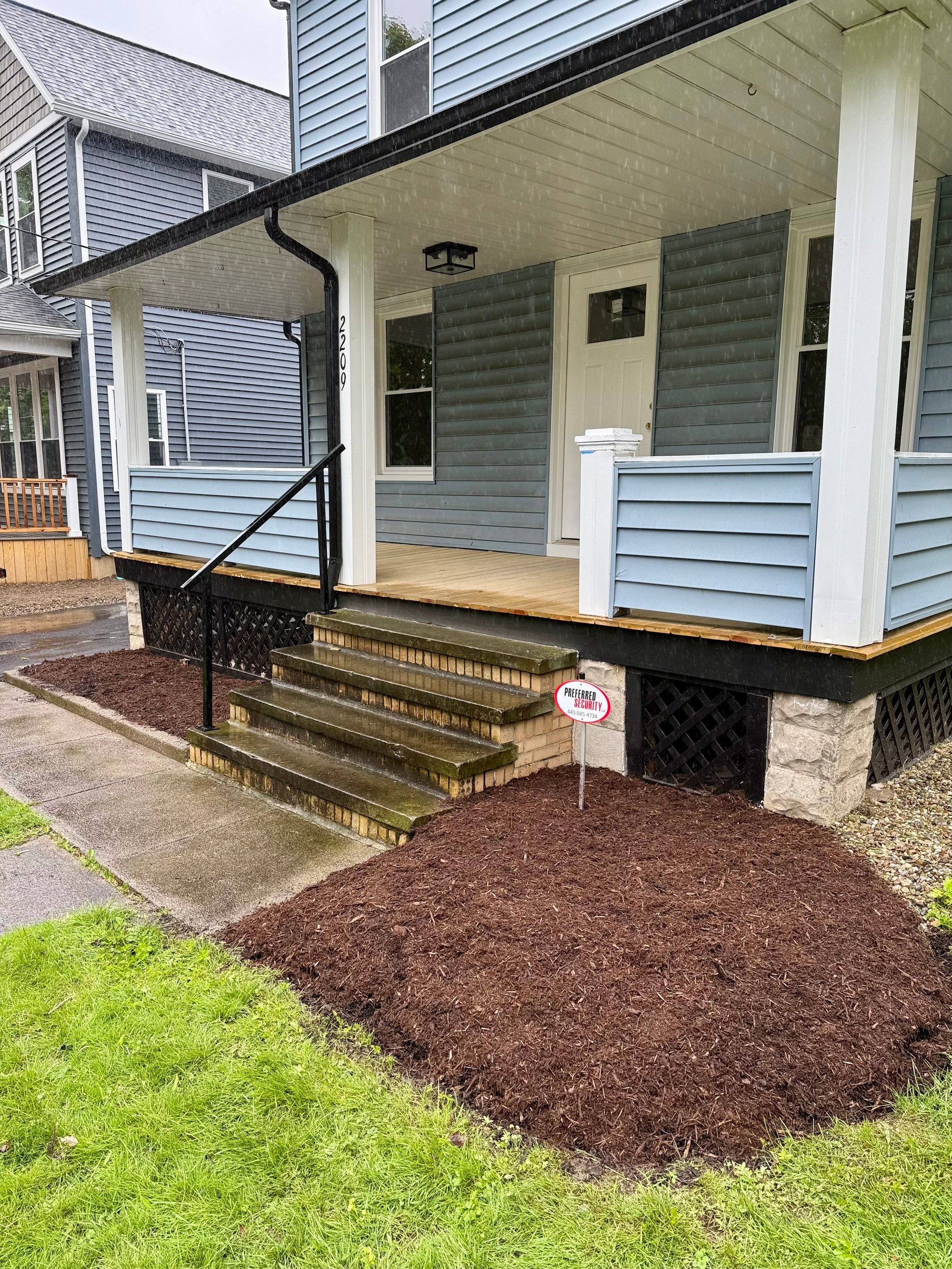 Driveway Backfill Grading by Elm Rose Gardens