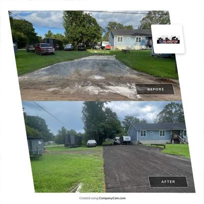 Residential Asphalt Millings Driveway Installation in Green Cove Springs