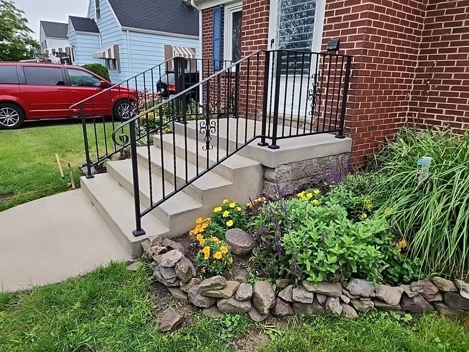 Concrete and Porch by Ivy Lea Construction