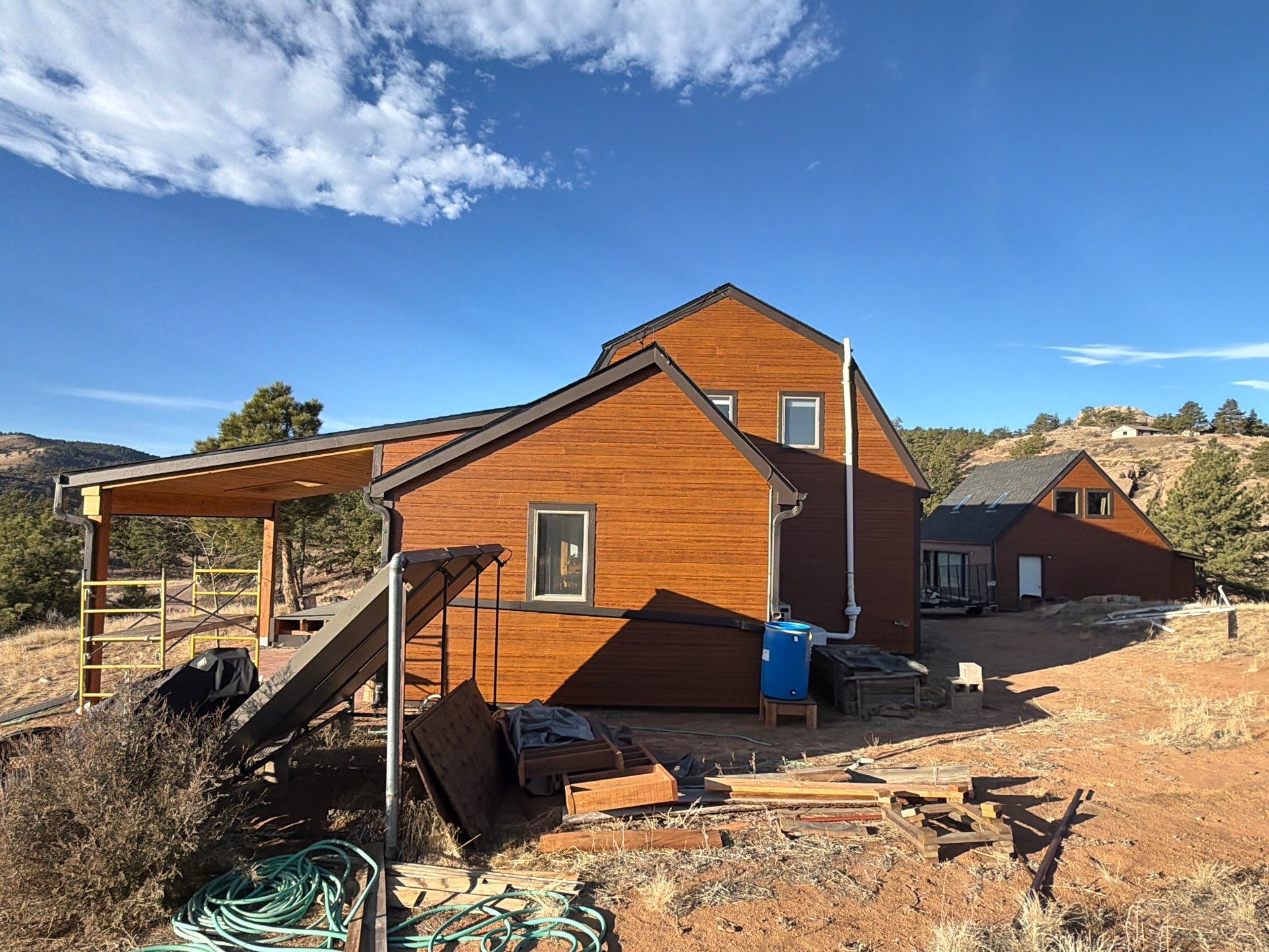 Project in Lyons by Ideal Siding Boulder