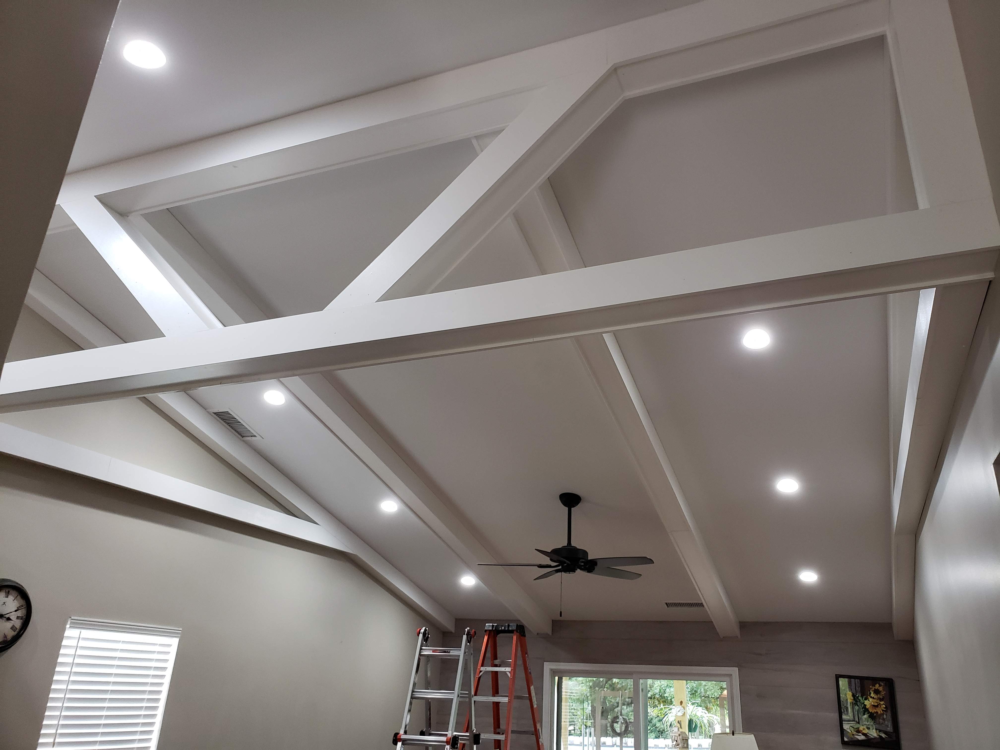 Custom "Architectural" Style Faux Beams by A Step Above Handy LLC 