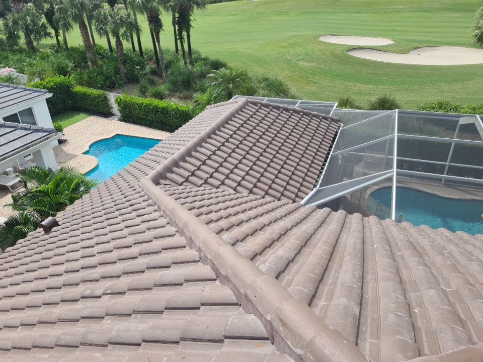 Residential Roofing Installation using Eagle Roofing Tile by BLUES BROTHERS ROOFING
