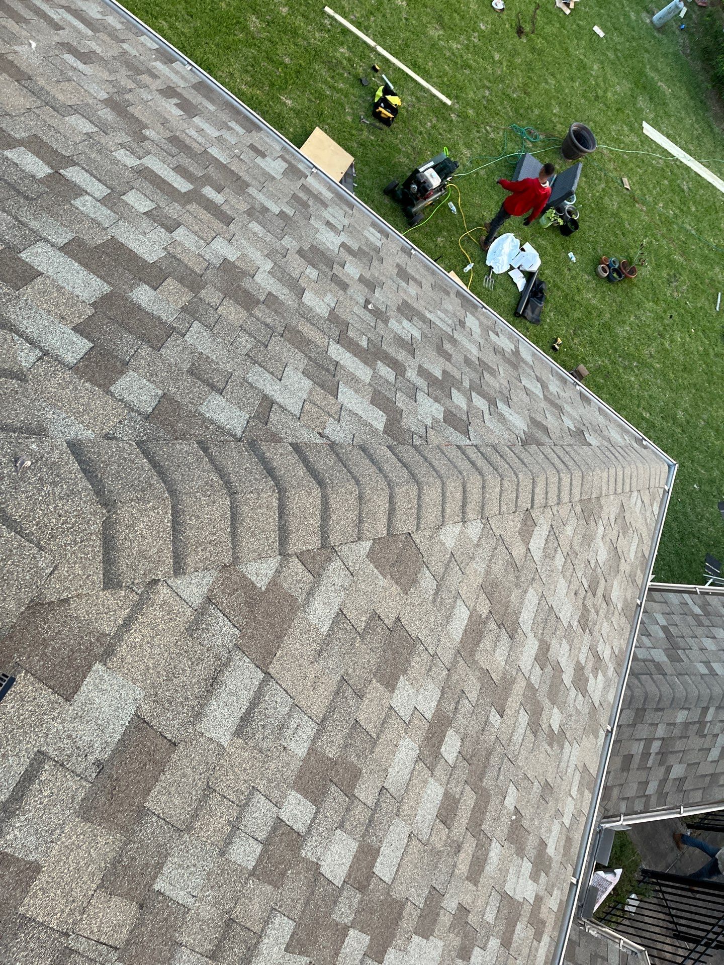 Residential Roofing Installation using Owen's Corning Duration (Lifetime) Shingles by Roof Repair Company