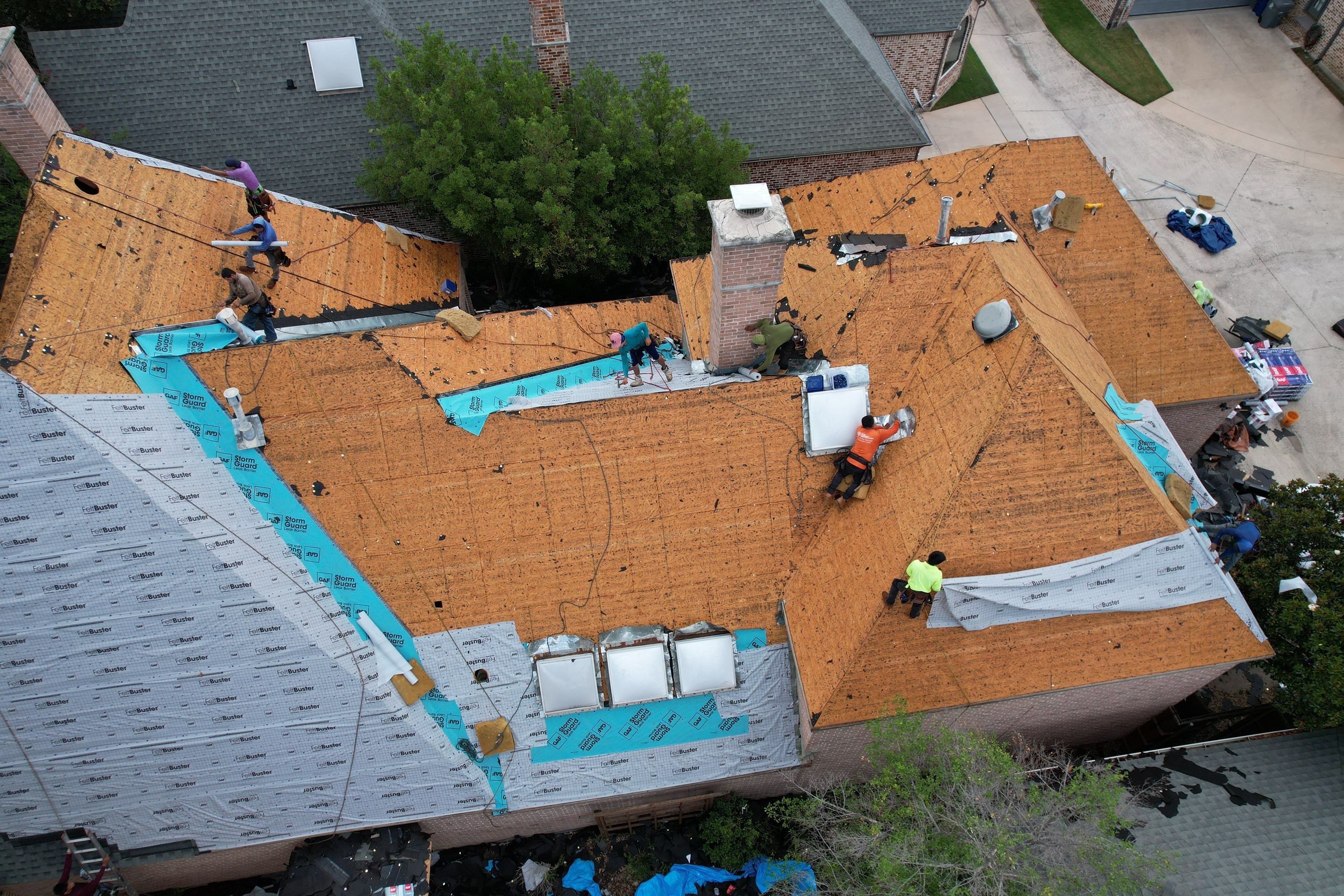 Project in Dallas by Zeus Exteriors