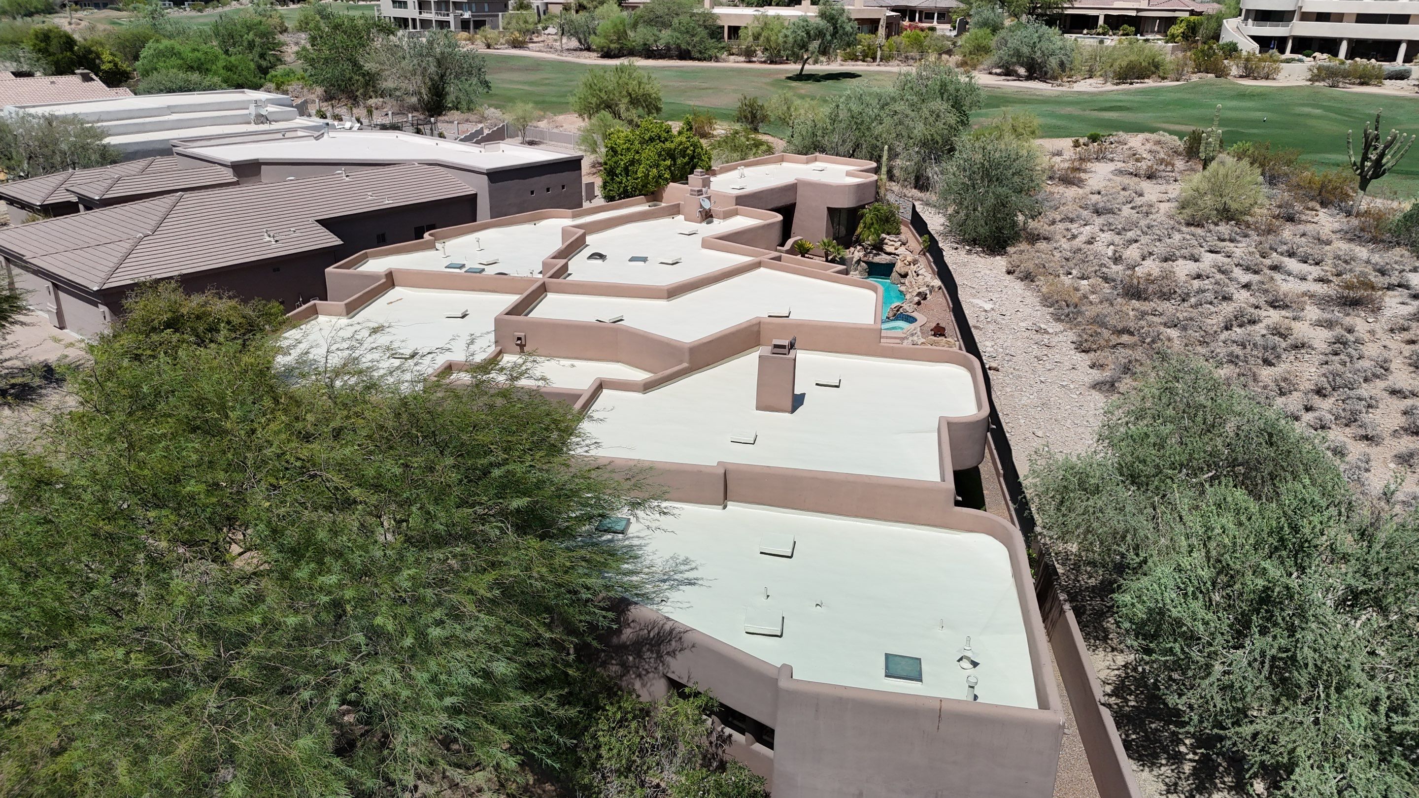 Project in Scottsdale, AZ by Saint Roofing