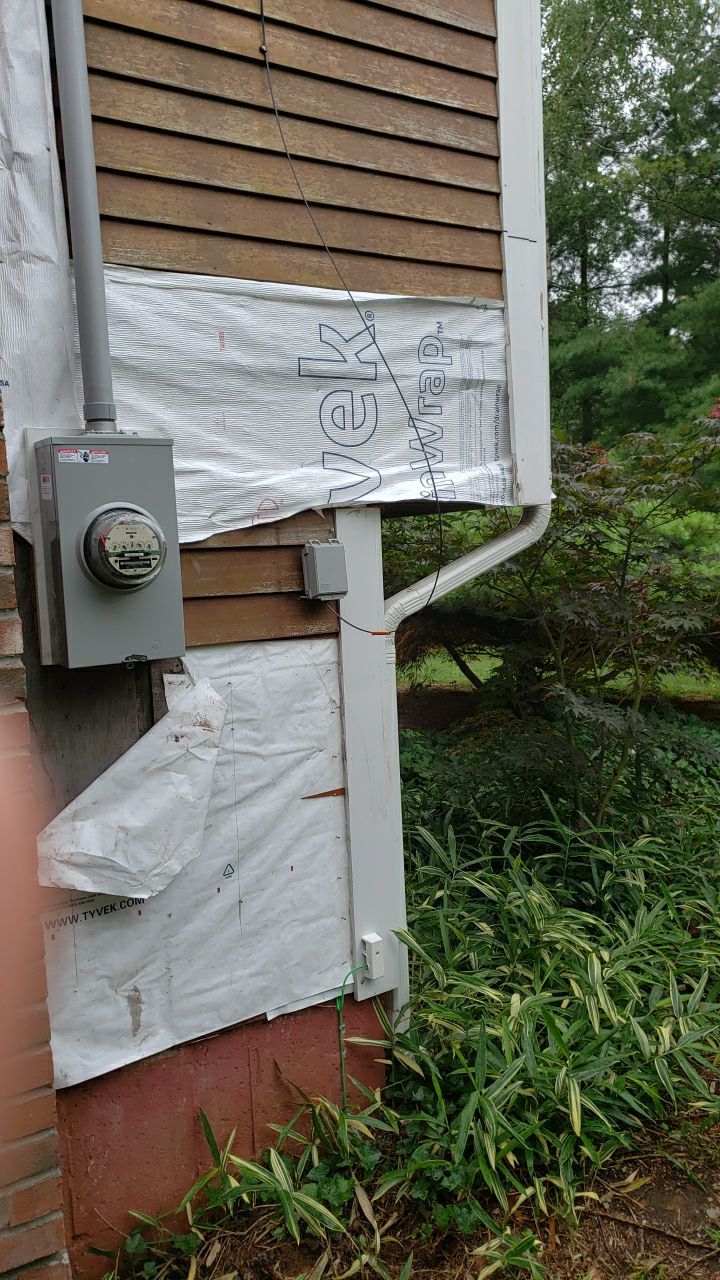 Siding Repair using Certainteed Mainstreet water intrusion by A Plus Exterior