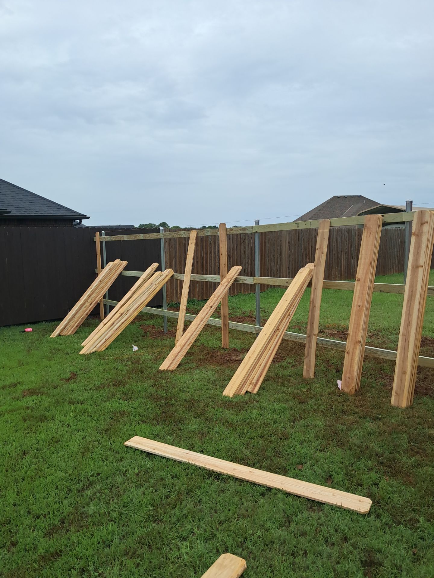 Fence Work by Clays Services Inc