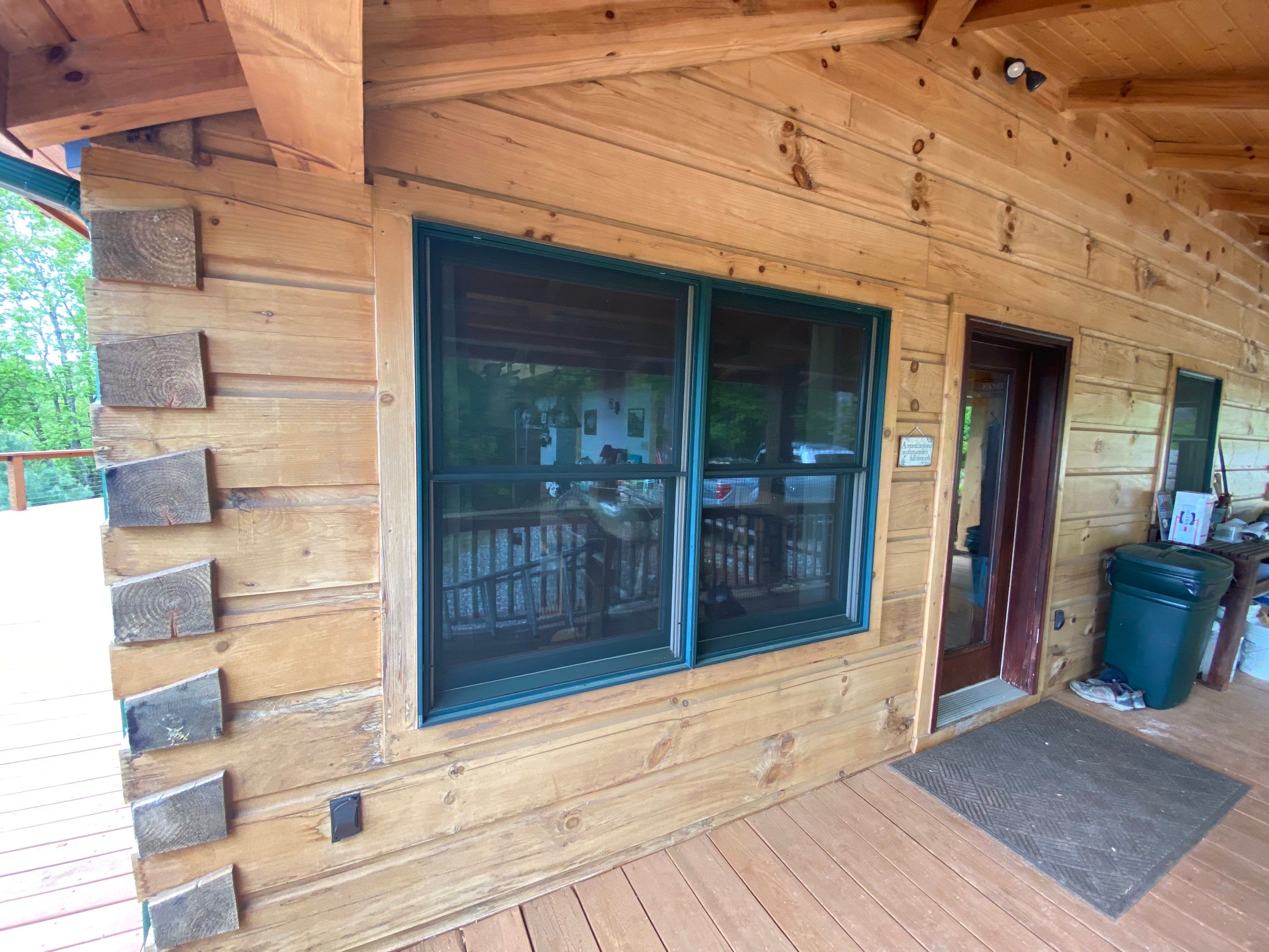 Cabin using Wood Sealant by DuraSeal