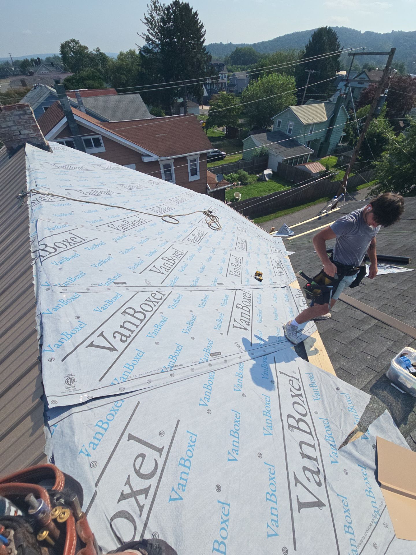 Edwin Santana Full Metal Roof Installation by Good Hands Roofing