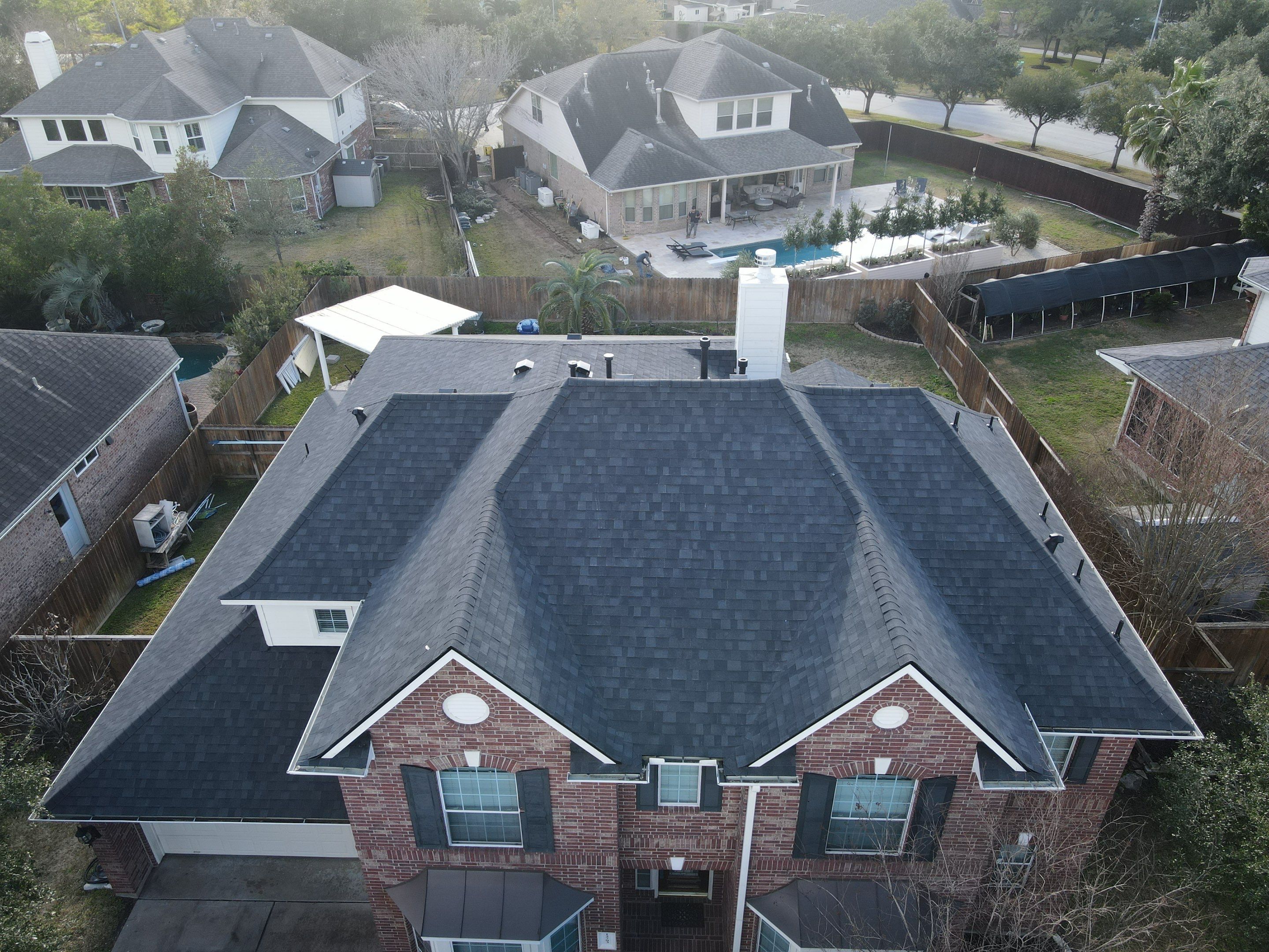 Roof Replacement using Owen's Corning - Duration Onyx Black by Roof Concepts Construction