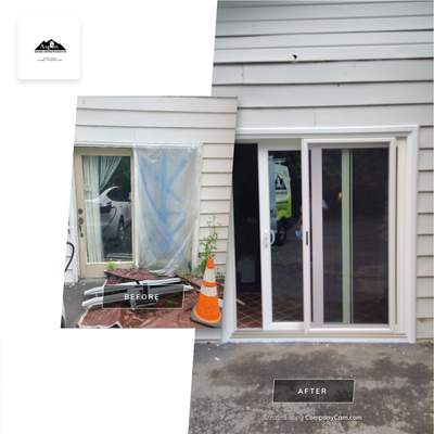 Patio Door and Twin Double Hung Unit