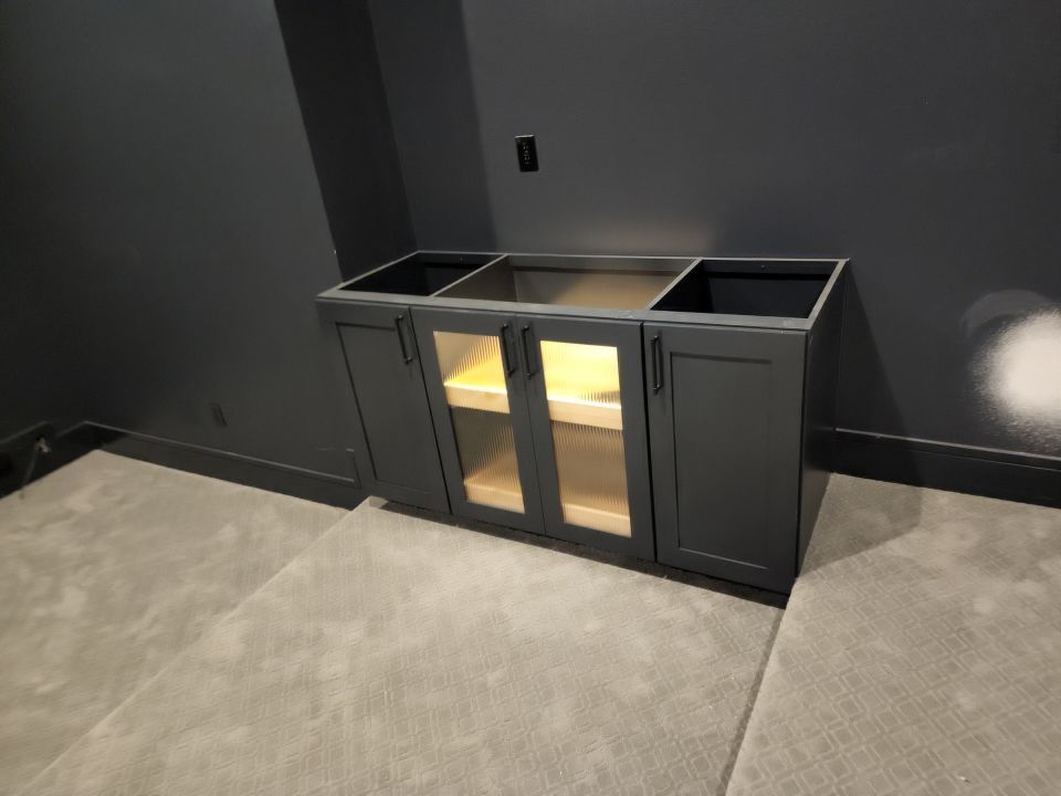 New home construction paint job by Cutting edge painting 