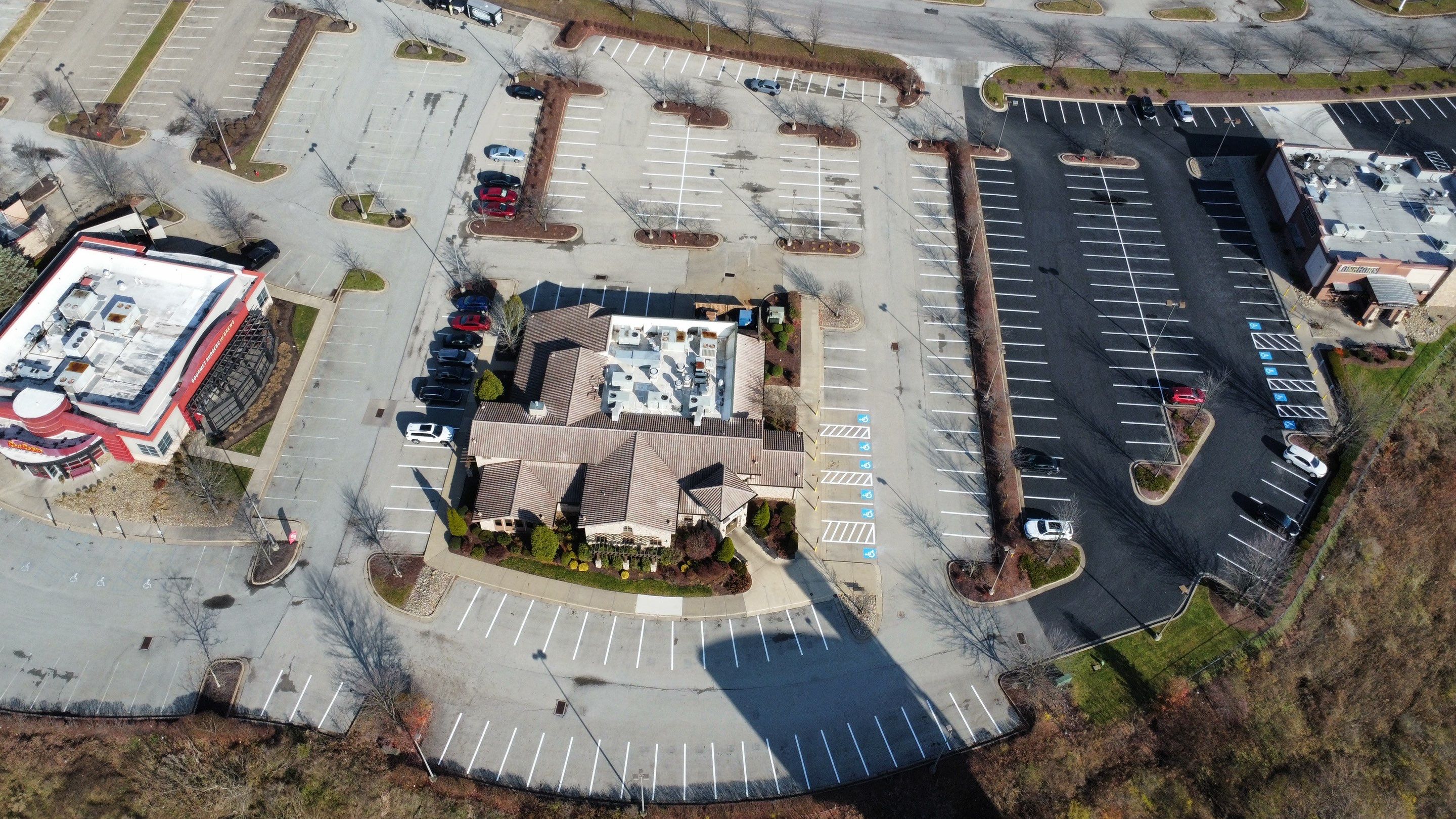 Olive Garden - Pittsburgh Mills by G-Force Parking Lot Striping of Pittsburgh