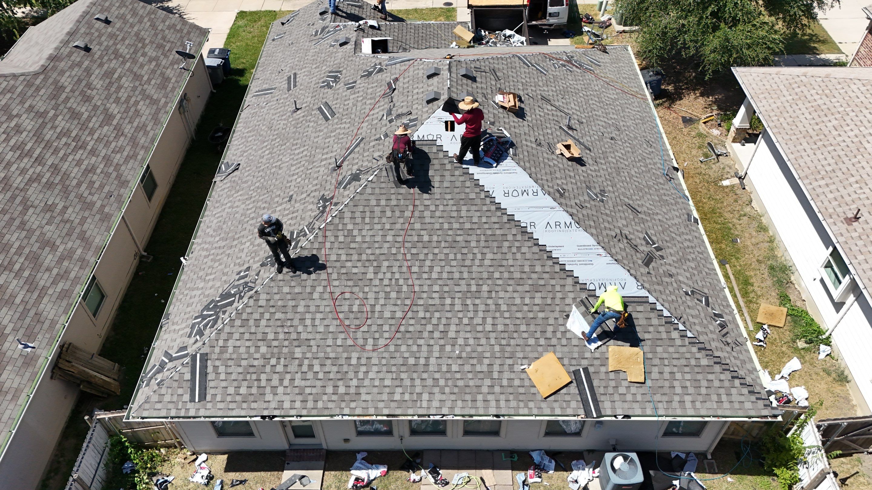 Full Roof Replacement and Ventilation Upgrade in Grand Prairie by Armor Roofing | Exteriors