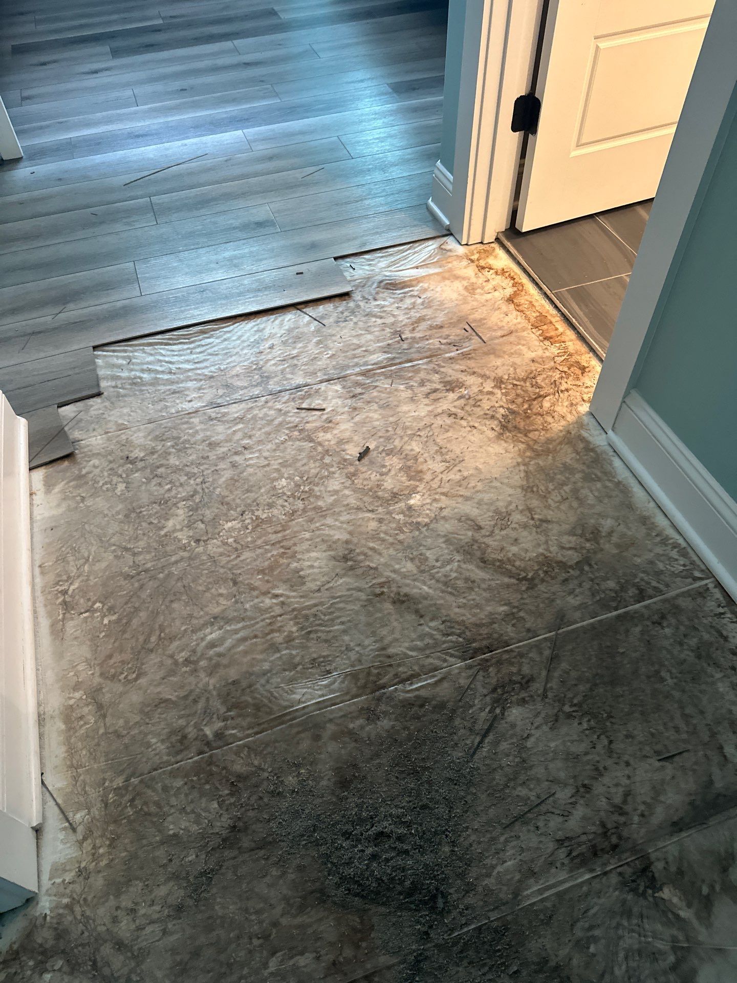 Caving Floor Structural Rot Damage Repair by Licensed General Contractor in Oak Island NC by RGR Construction and Roofing, LLC