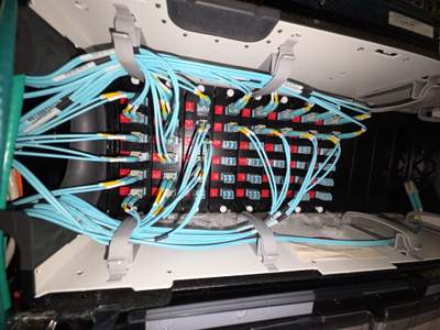 Structured cabling installation by CimaSolutions