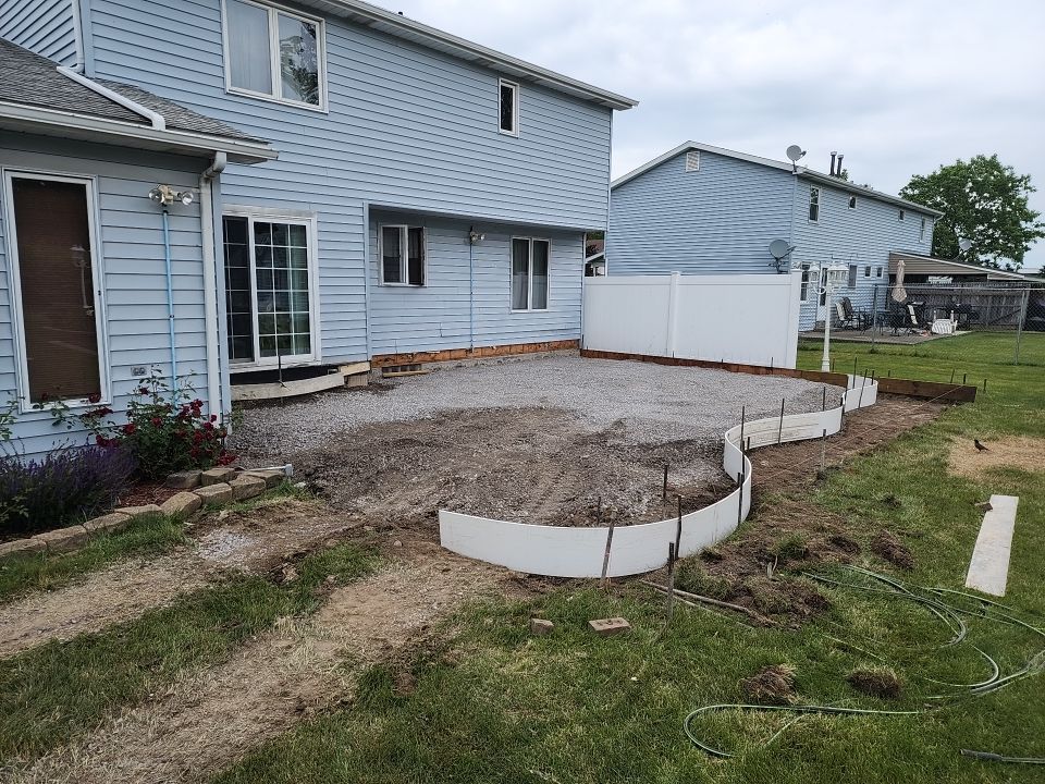 Stamped Concrete by Ivy Lea Construction