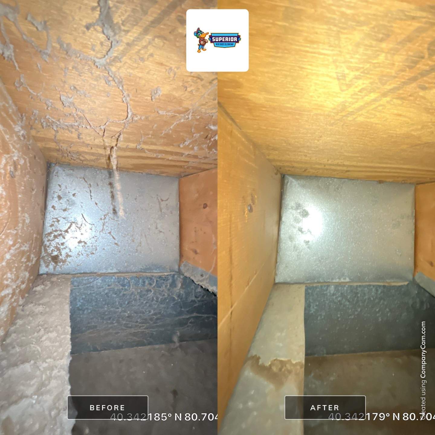Air Duct Cleaning With a Vacuum Truck in Wintersville, OH by Superior Air Duct Cleaning