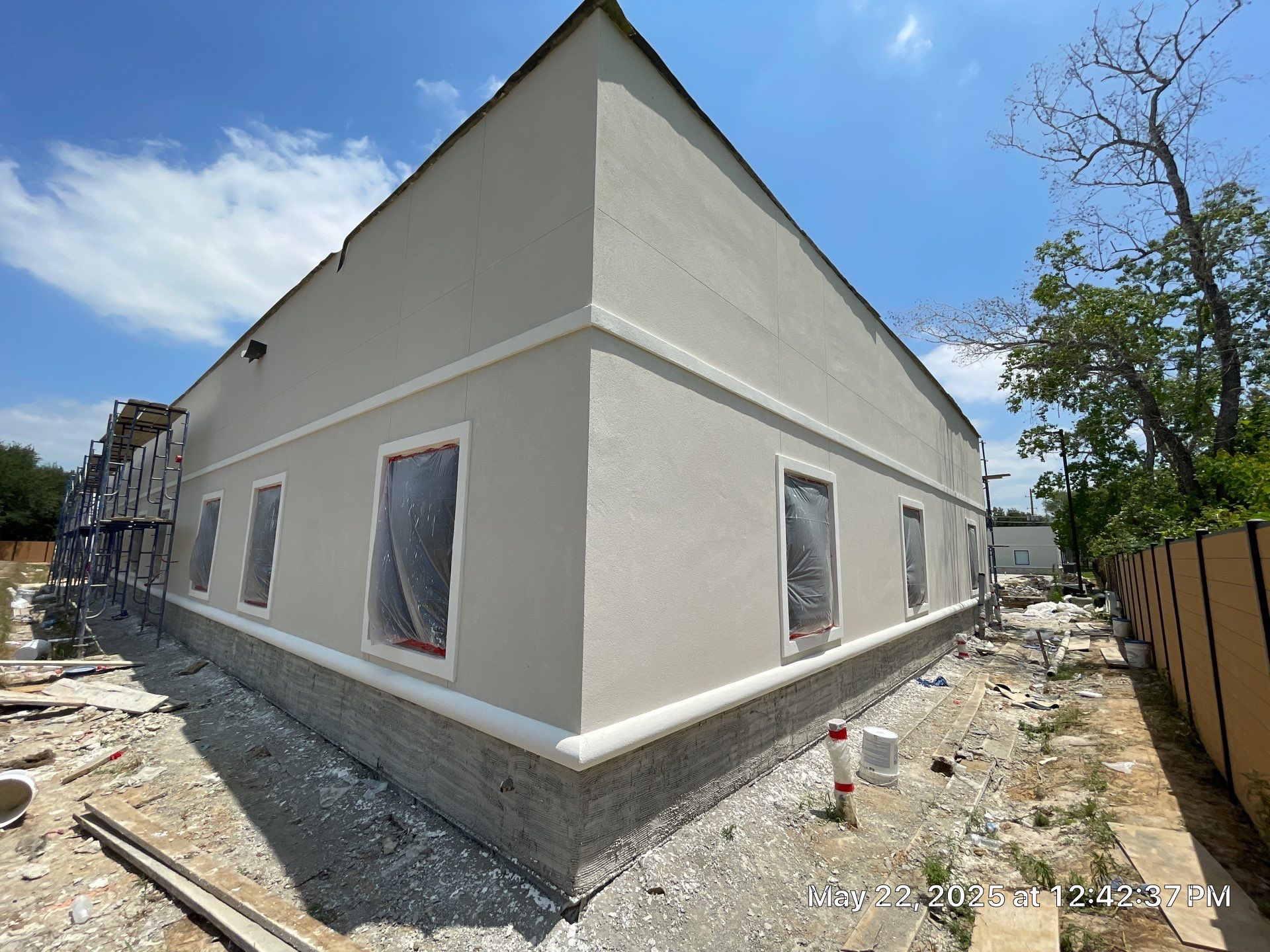 Cypress Commercial Blend: Stucco and Thin Stone by Apex by Apex Conventional Stucco Llc