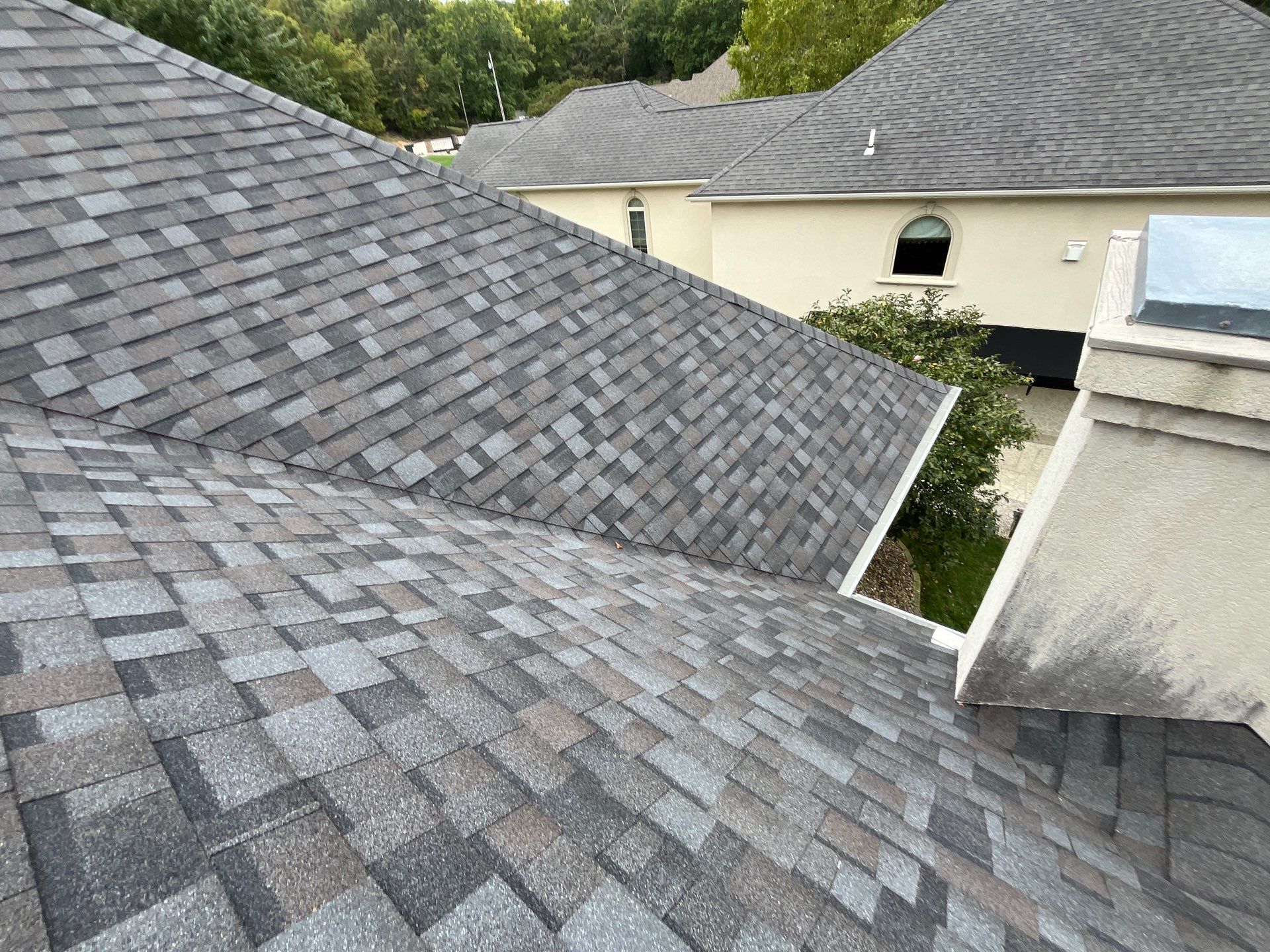 Residential Roofing Installation using Owens Corning Duration - Color: Williamsburg Gray by Titan Commercial & Residential Roofing 