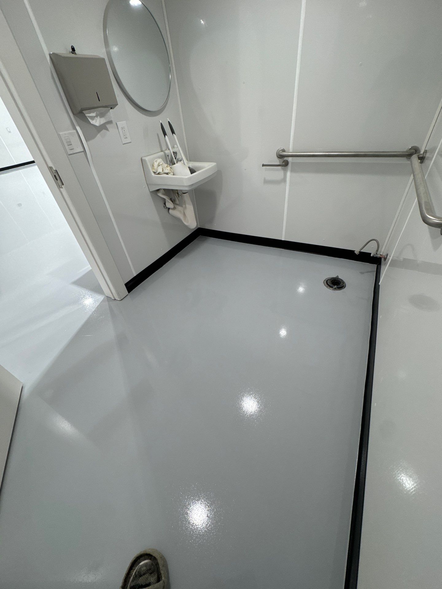 Colfax Commercial Shop Transformation With Vapor Mitigating Floor Coatings by Croc Coatings, LLC