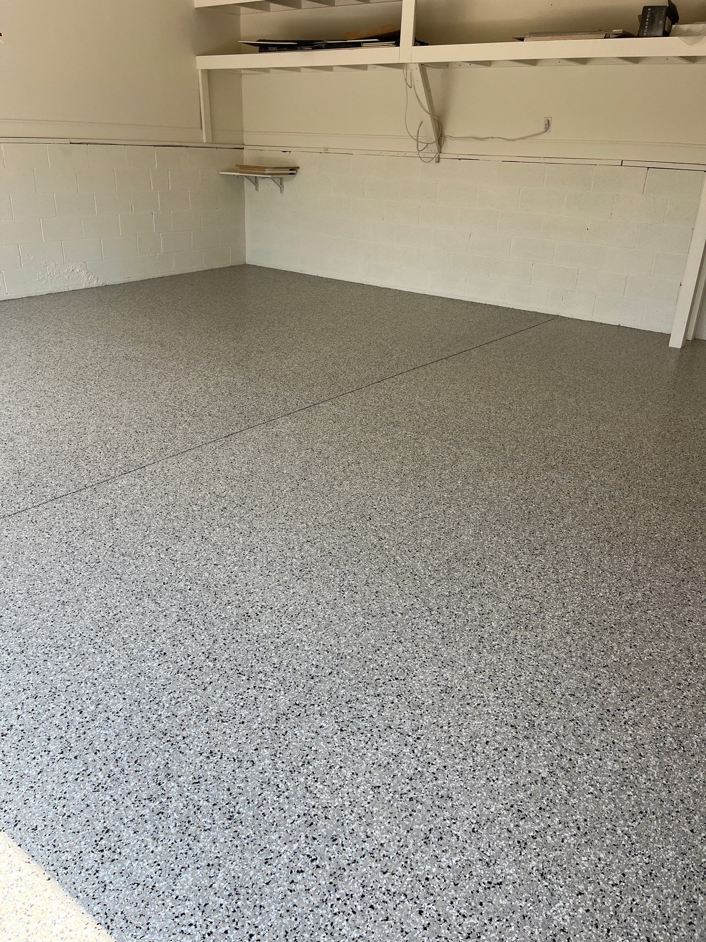 Garage Floor Coating using Cabin Fever by My Garage Floor Guys