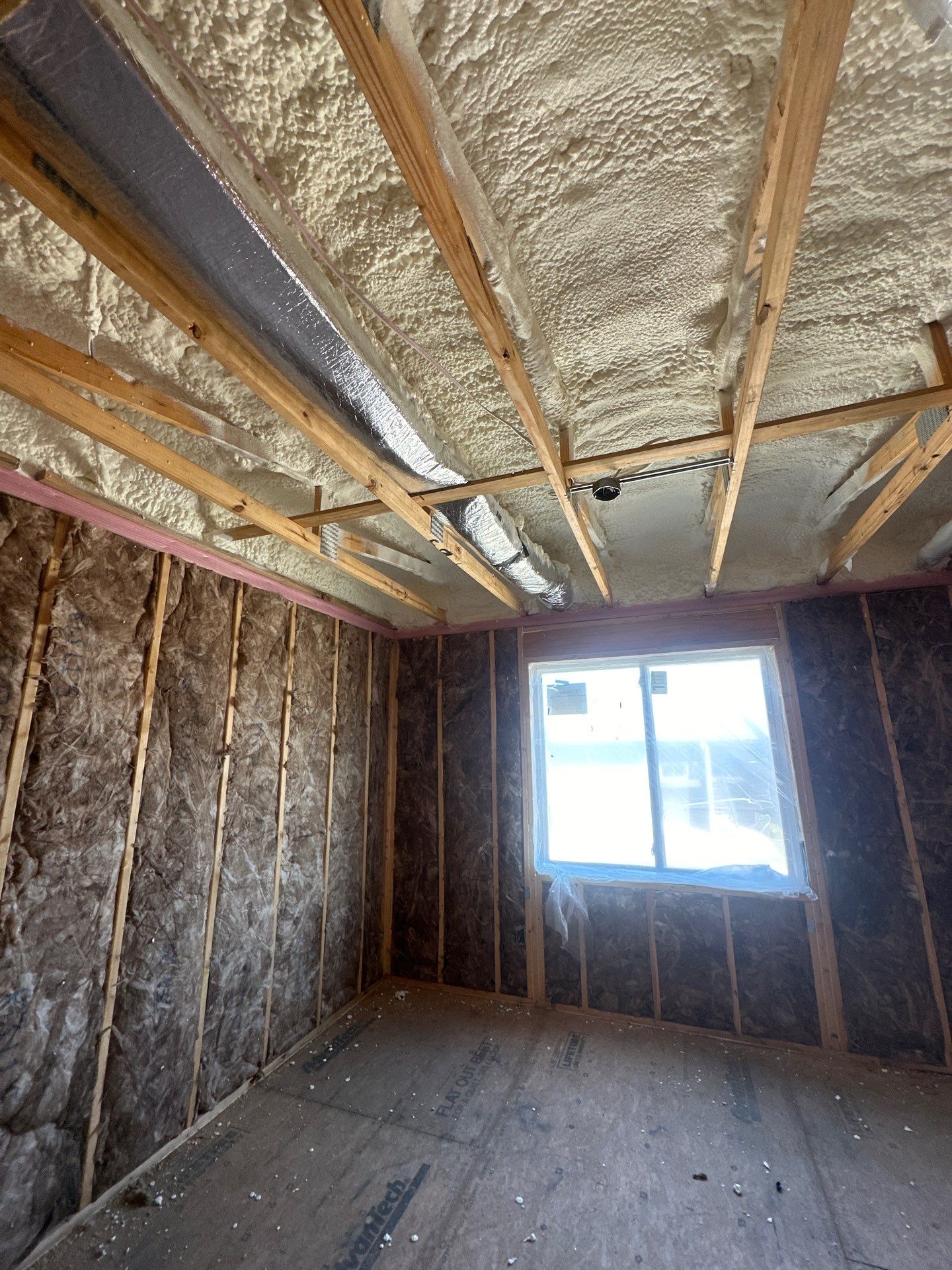 Batt/ Spray foam insulation by Apex Insulation Solutions