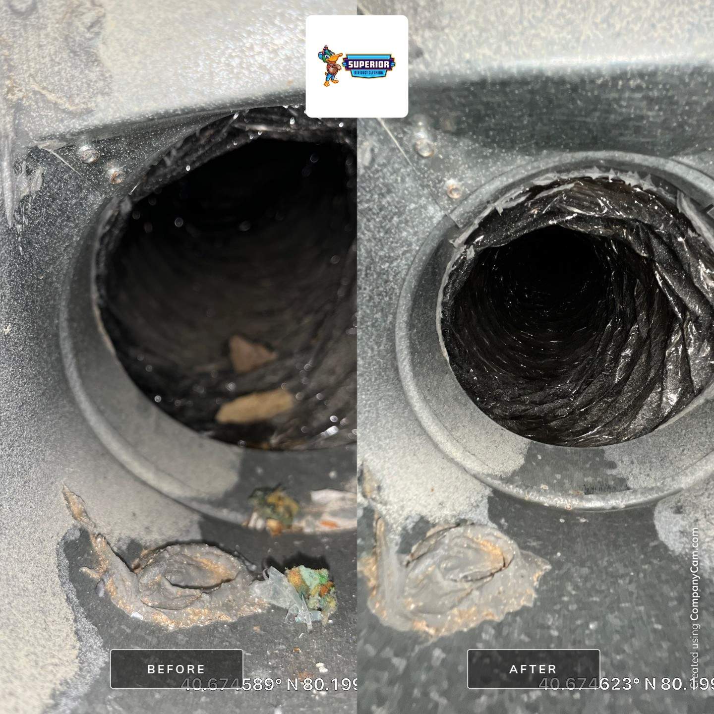 Air Duct Cleaning With a Vacuum Truck in Freedom, PA by Superior Air Duct Cleaning